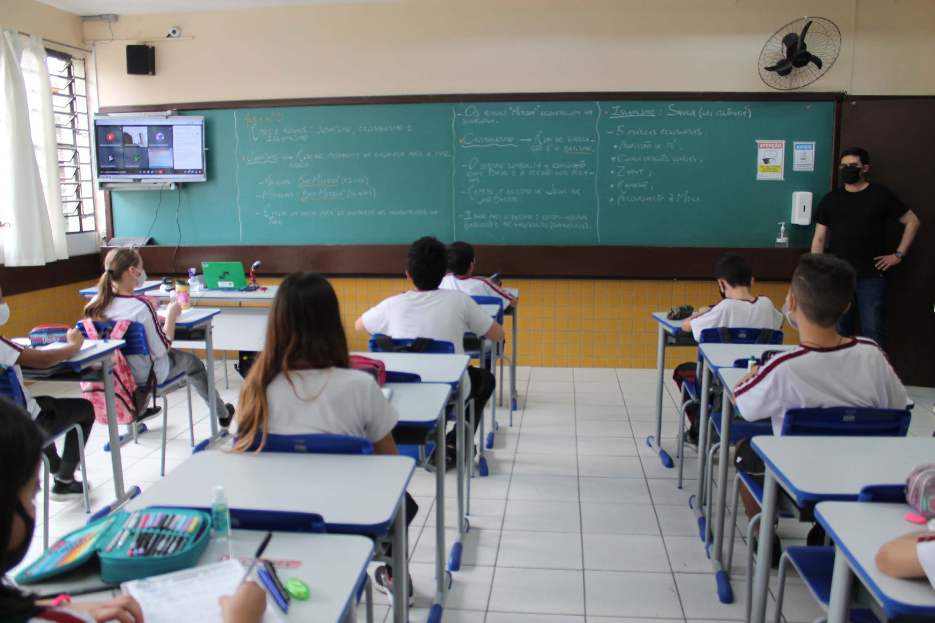 De volta à sala de aula