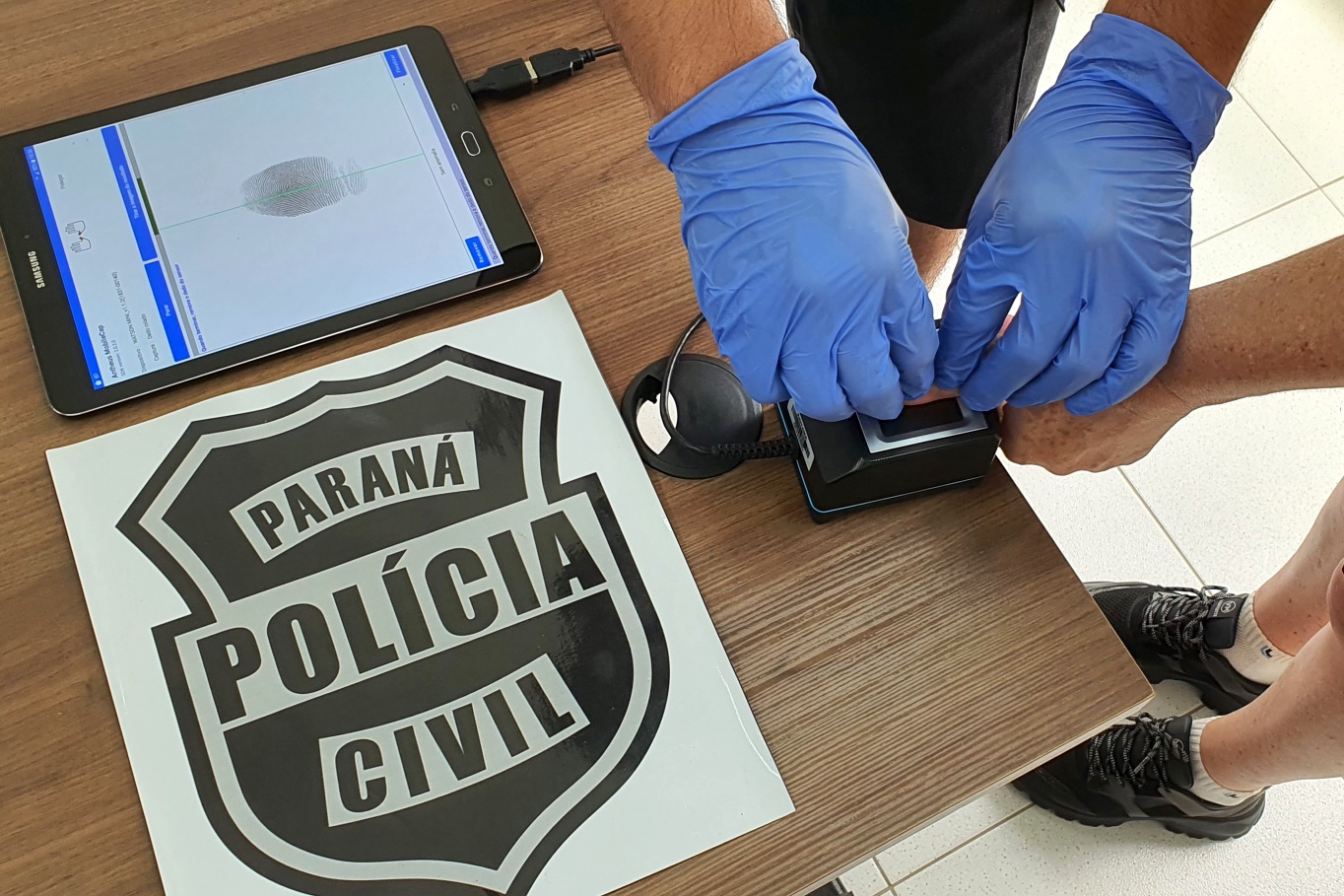 Polícia Civil do Paraná intensifica perícias papiloscópicas no Litoral