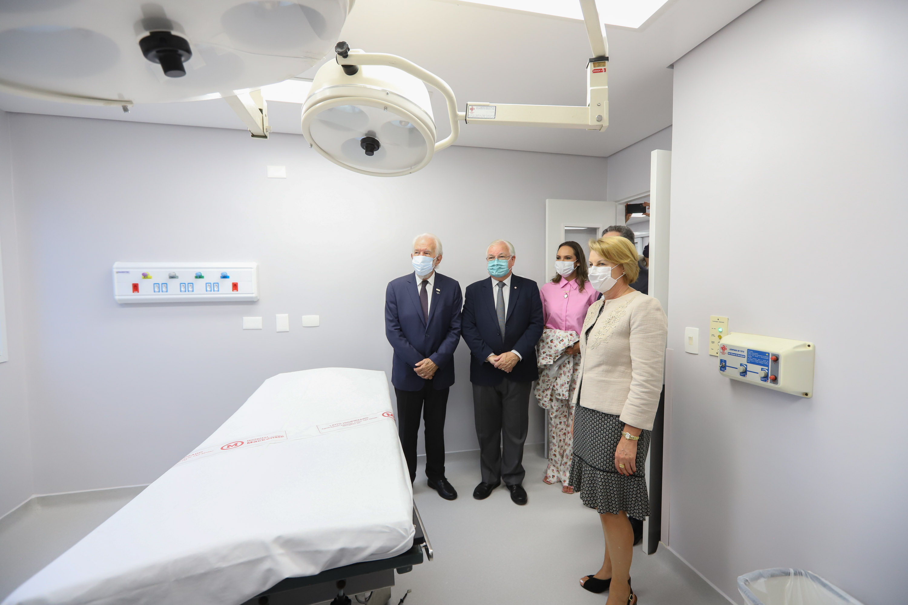 Hospital Universitário Evangélico Mackenzie recebe solenidade na