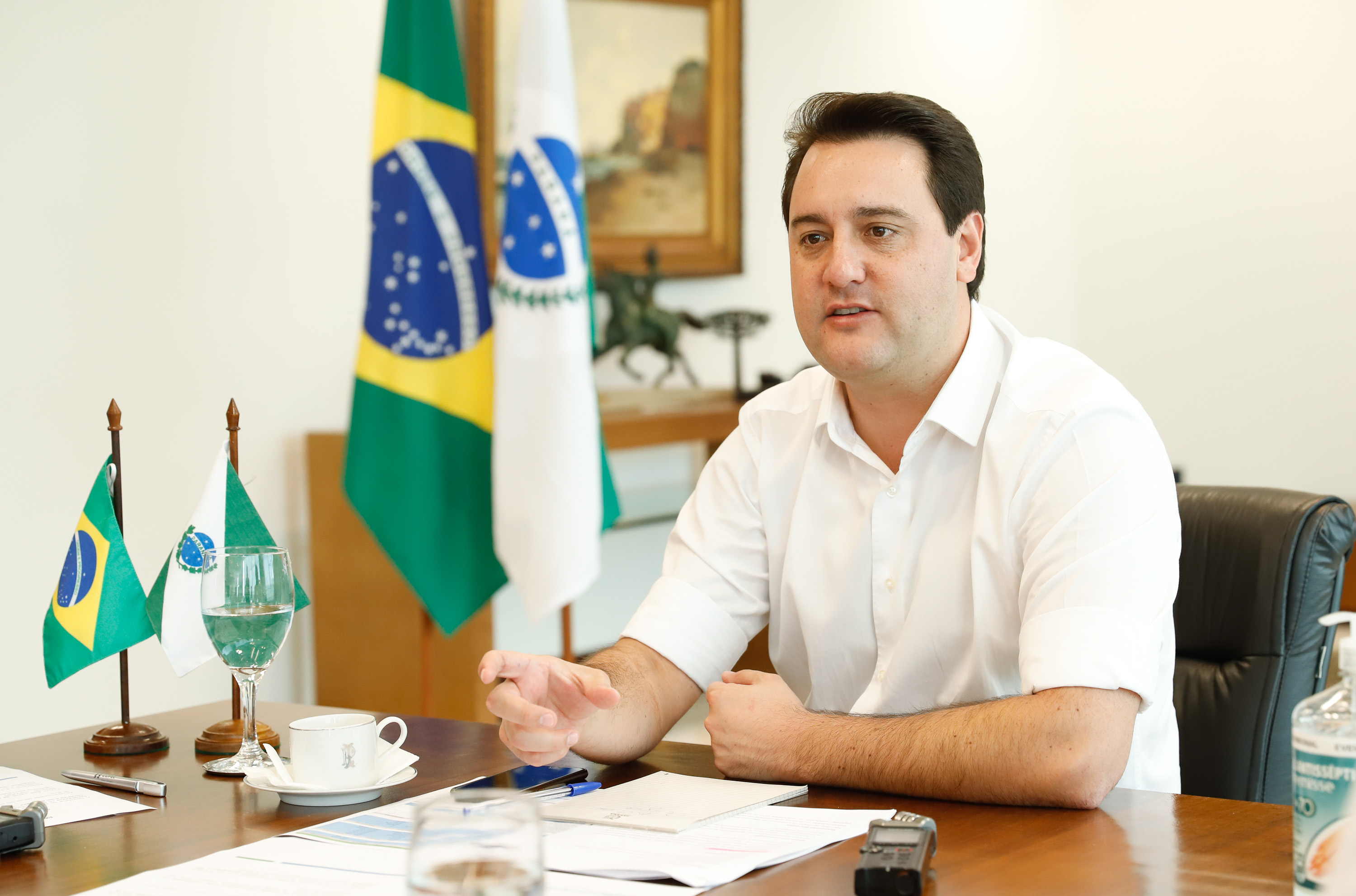 Governador do Paraná Carlos Massa Ratinho Junior