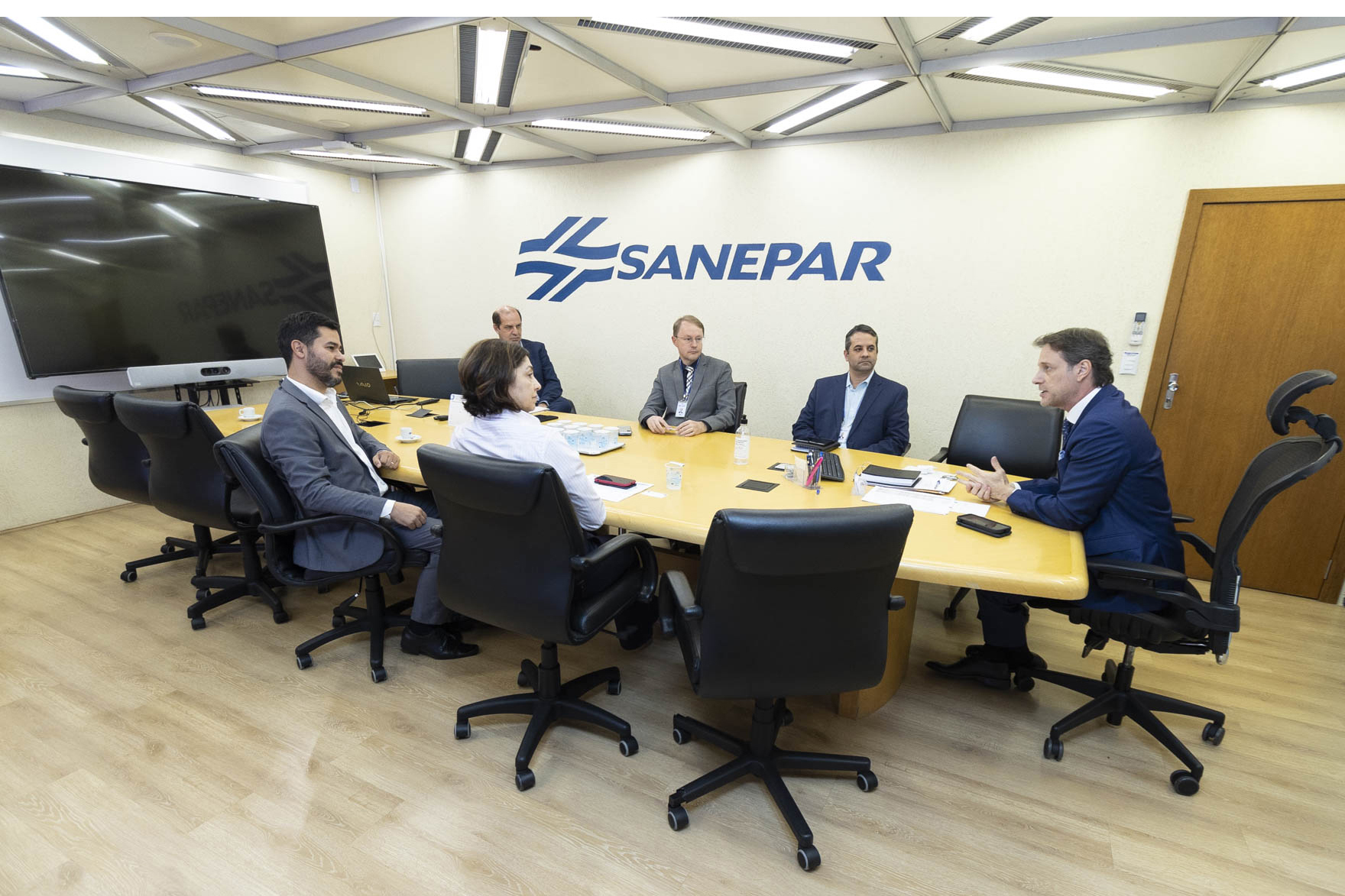 Diretor de Ministério visita obras da Sanepar na Região Metropolitana de Curitiba