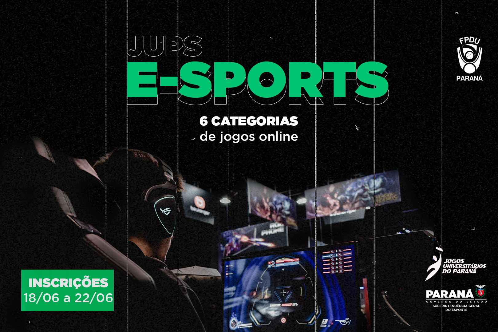 Jogos Universitários de Goiás terão evento de eSports pela primeira vez