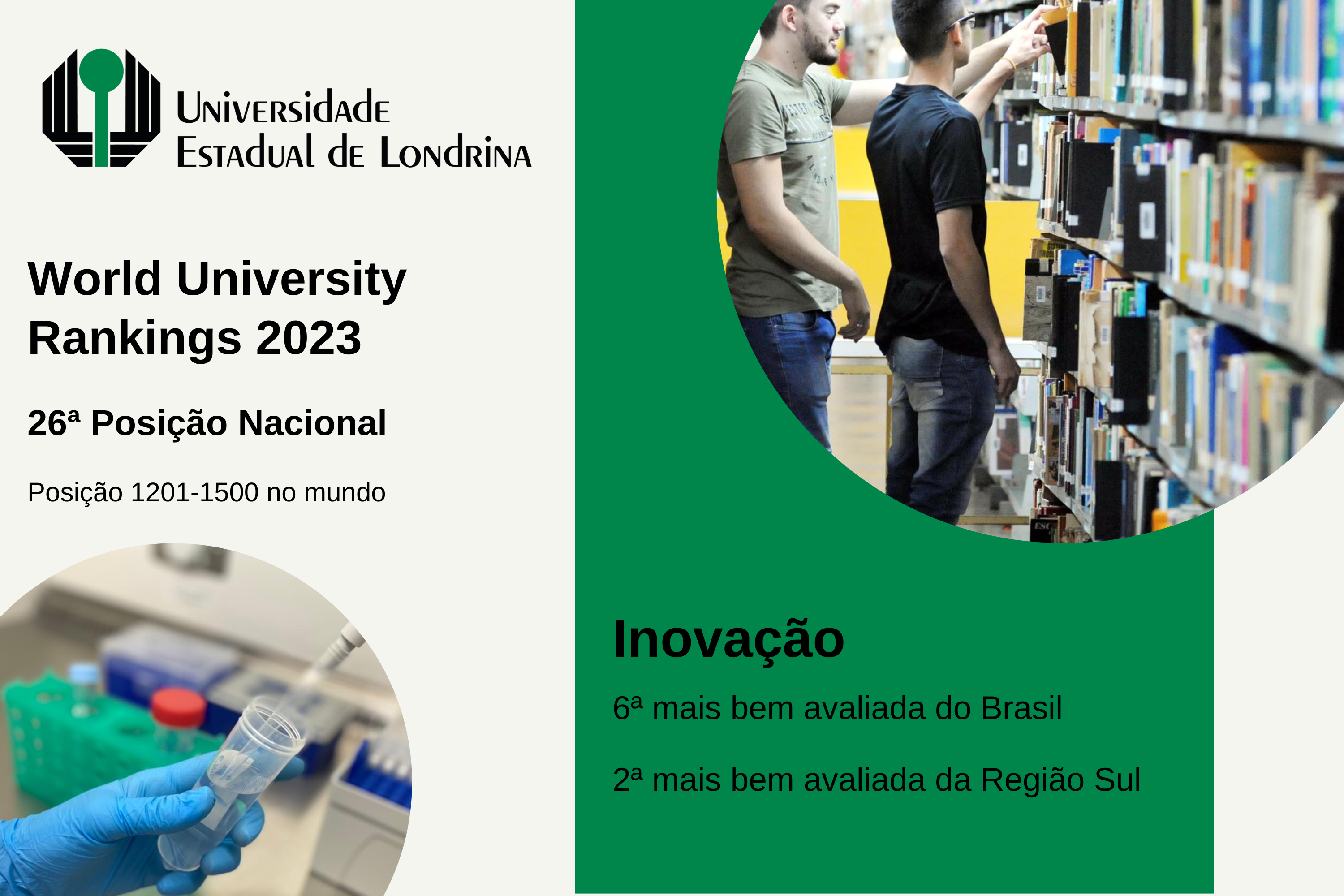 Ranking classifica universidades estaduais do Paraná entre as melhores  do Brasil