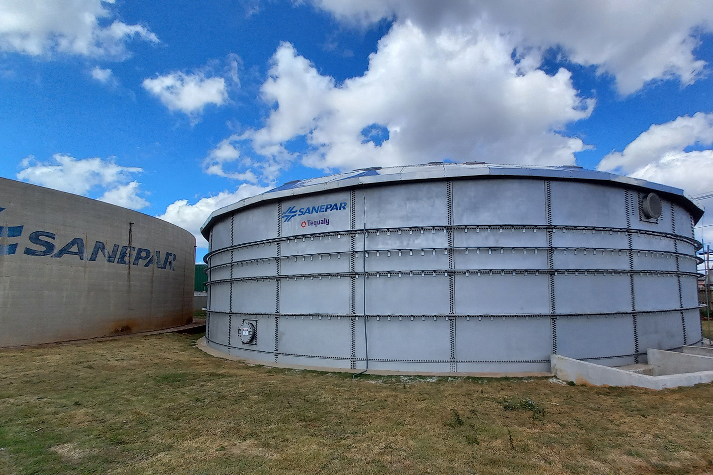 Cascavel terá com mais um reservatório de água  Unidade amplia em 48% a capacidade de reservação na região Oeste da cidade