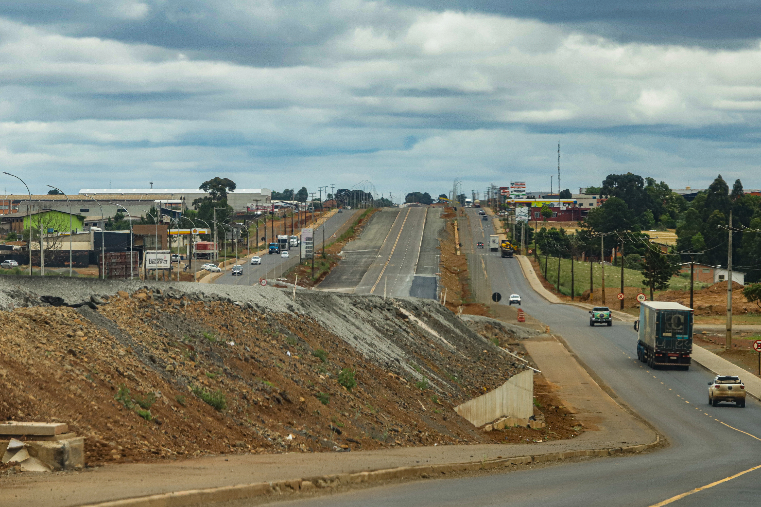 Obras de duplicação na BR-277 em Guarapuava ultrapassam 70% de conclusão