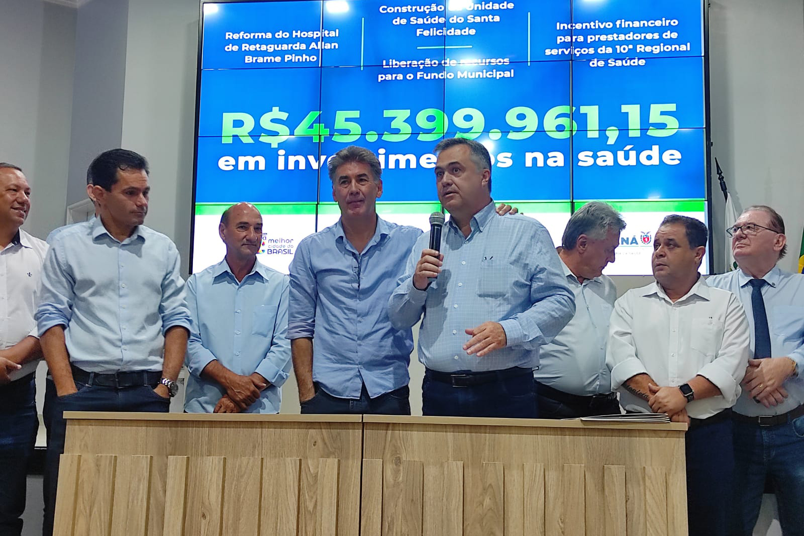 Saúde confirma mais de R$ 45 milhões em investimentos para a Região de Cascavel