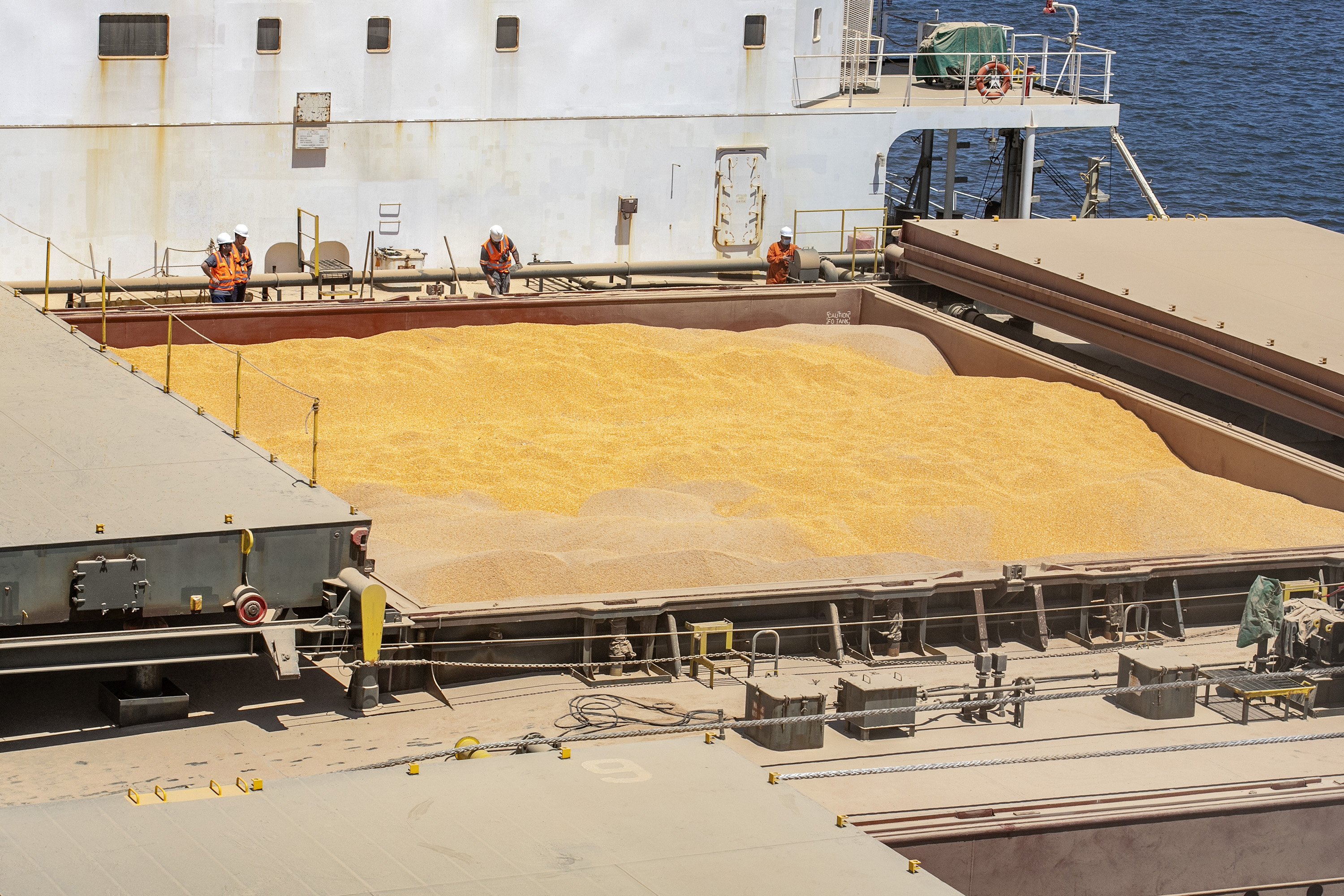  Volume de milho embarcado em janeiro, pelo Porto de Paranaguá, está 161% maior