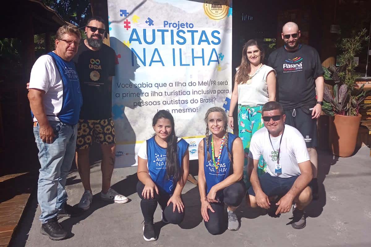 Ilha do Mel será primeira ilha inclusiva para pessoas autistas do Brasil