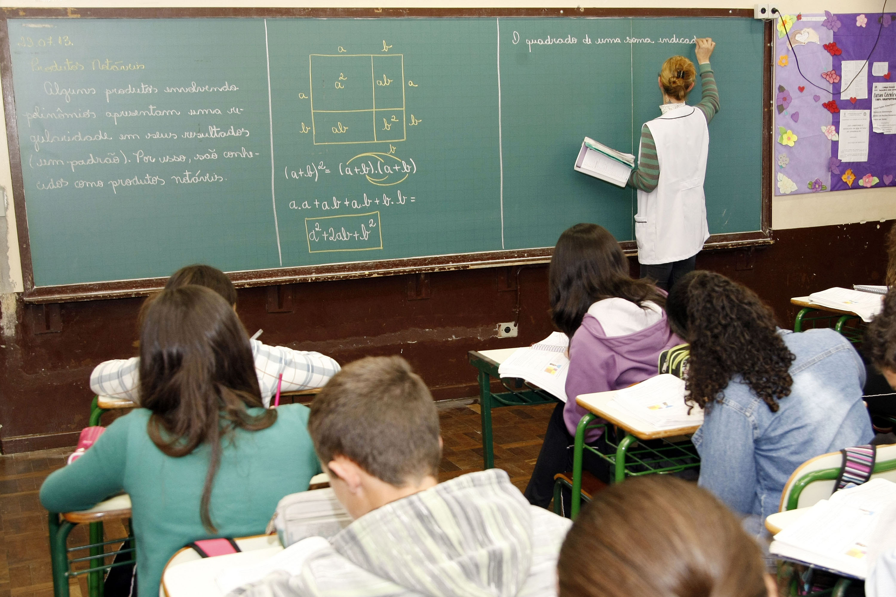 Há mais mulheres professoras nas séries iniciais que nas séries finais