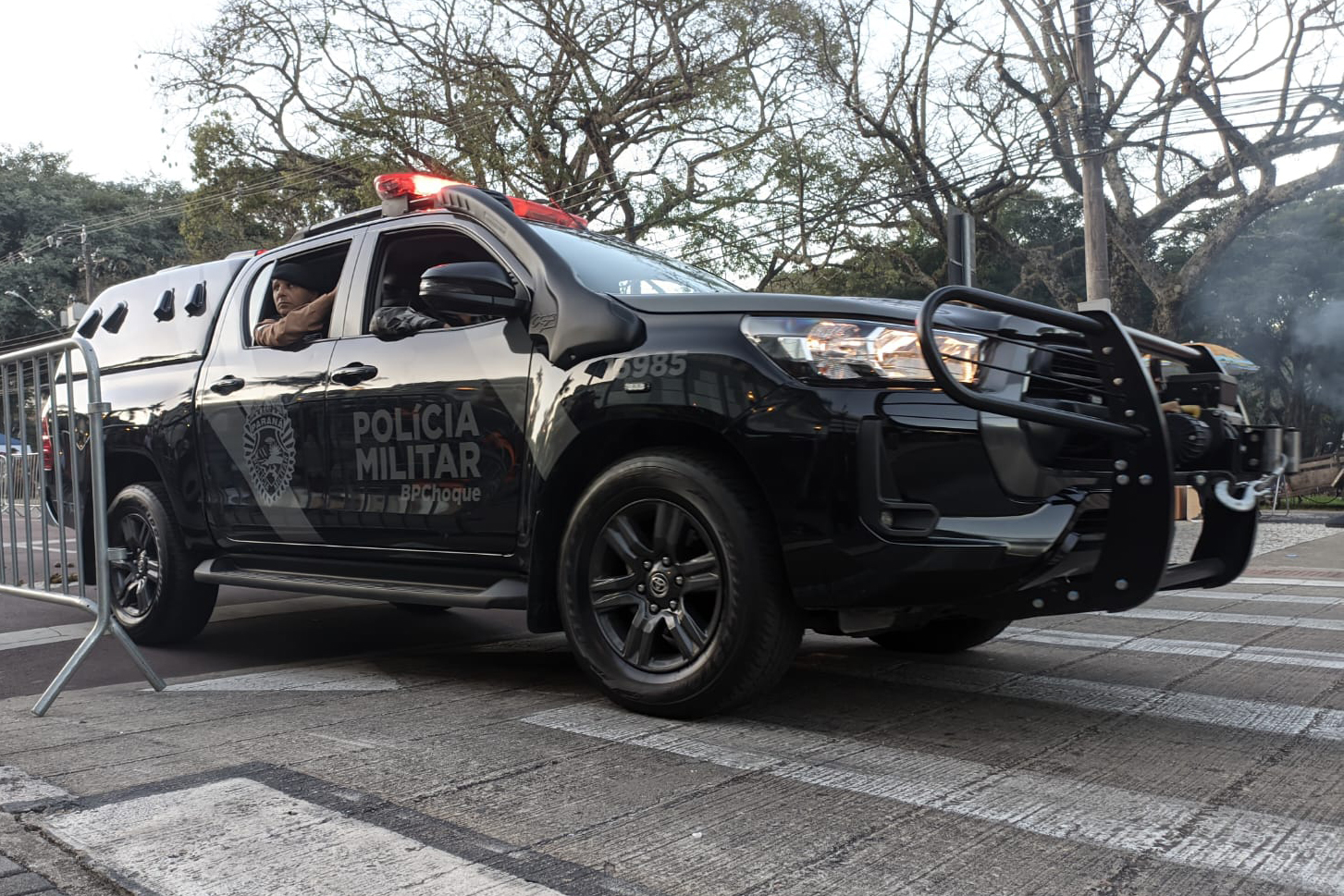 Policiamento reforçado garantiu segurança durante clássico do