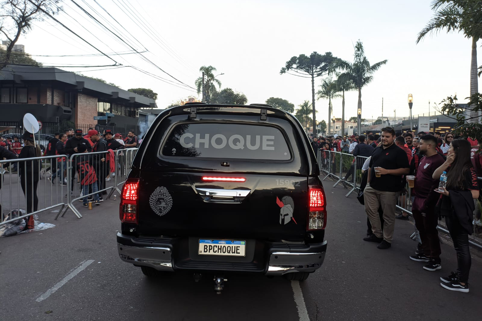 Policiamento reforçado garantiu segurança durante clássico do