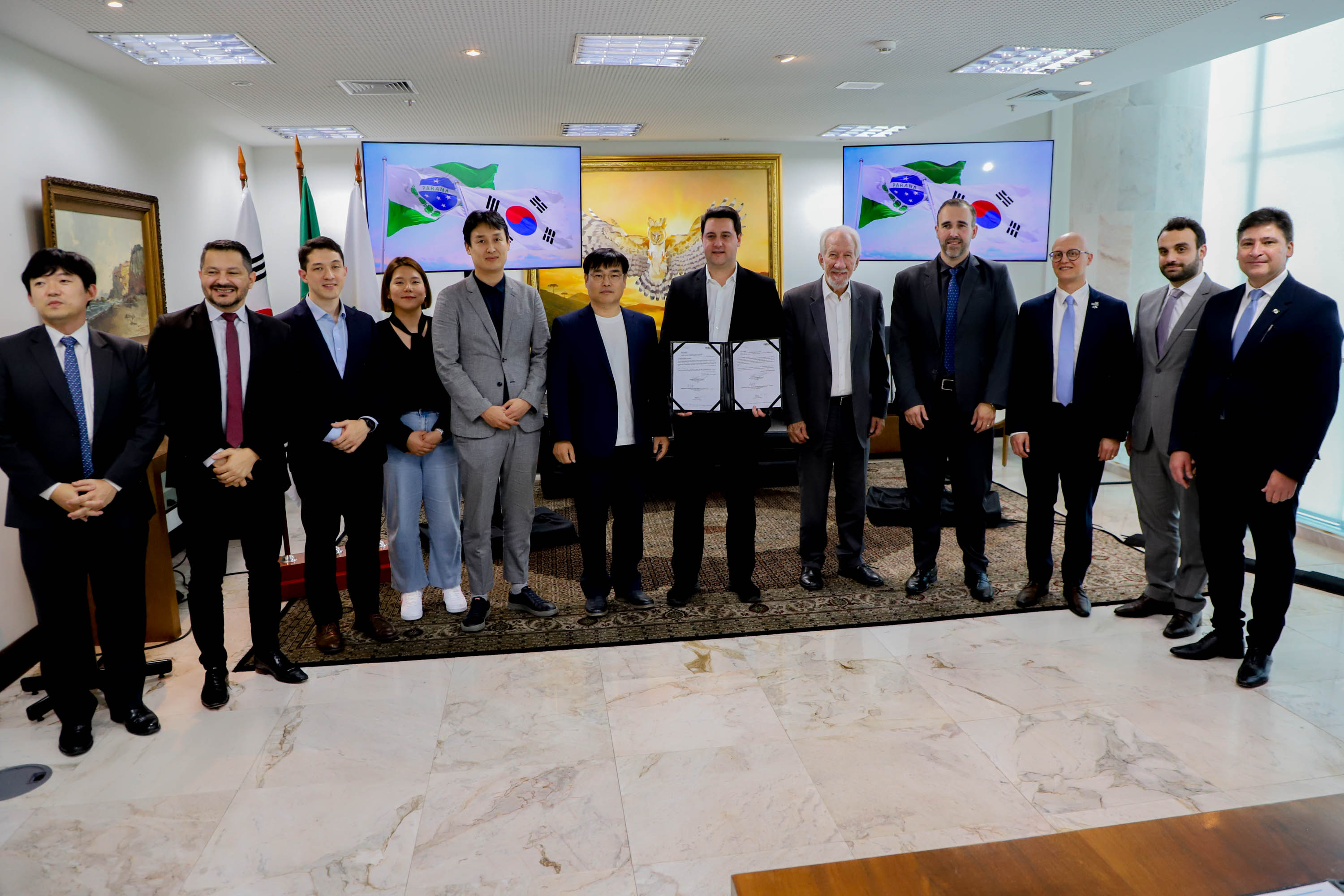 Reunião celepar e corea