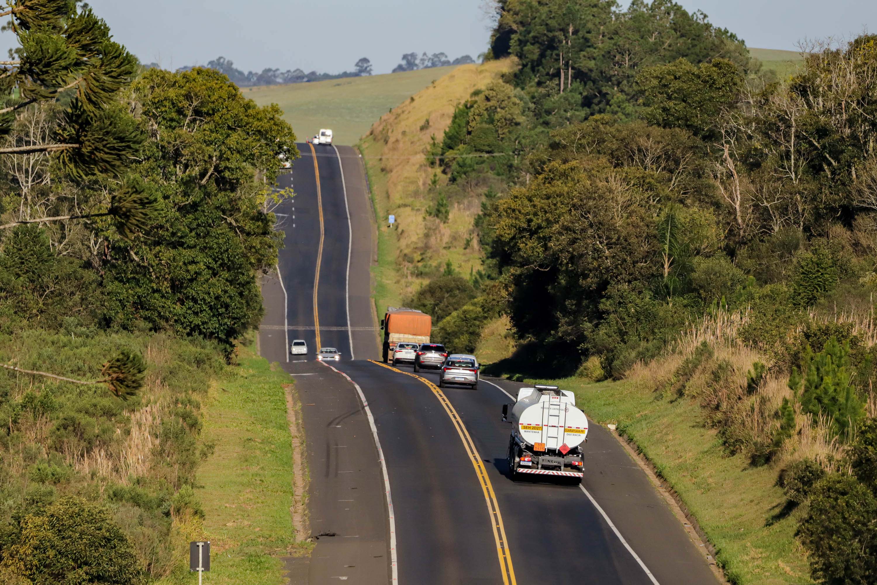 Lote 1 da nova concessão terá 156 km de duplicação na BR-277, entre  Curitiba e Prudentópolis