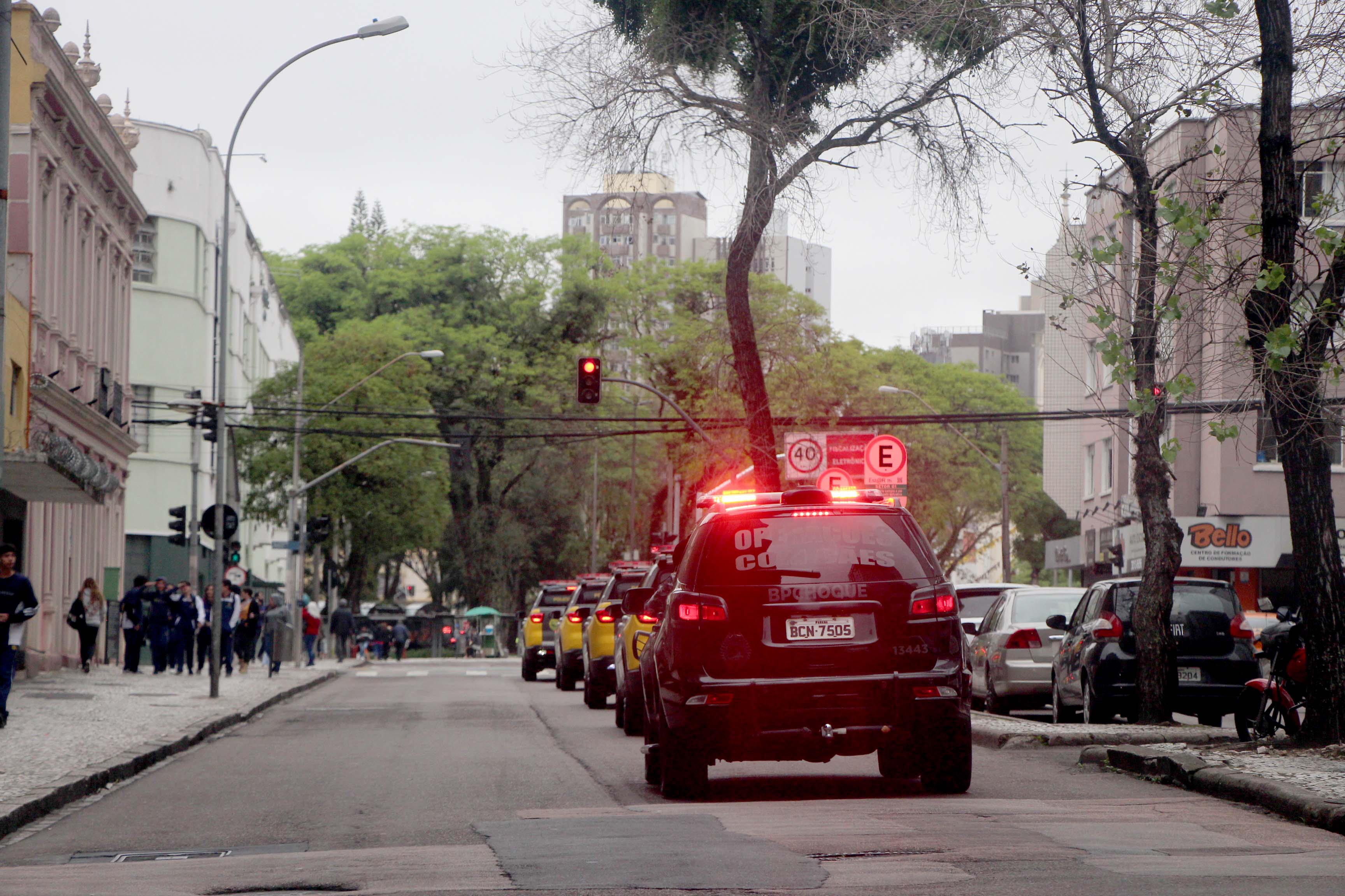 PMPR intensifica policiamento na região central de Curitiba através da CORP