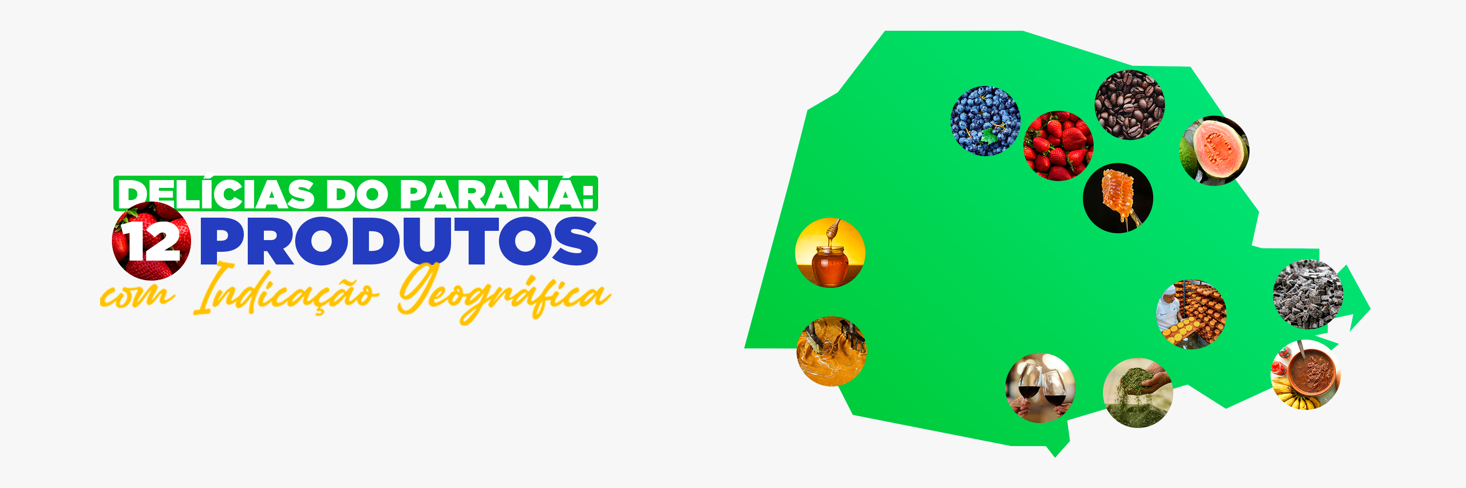 Mapa Delícias do Paraná