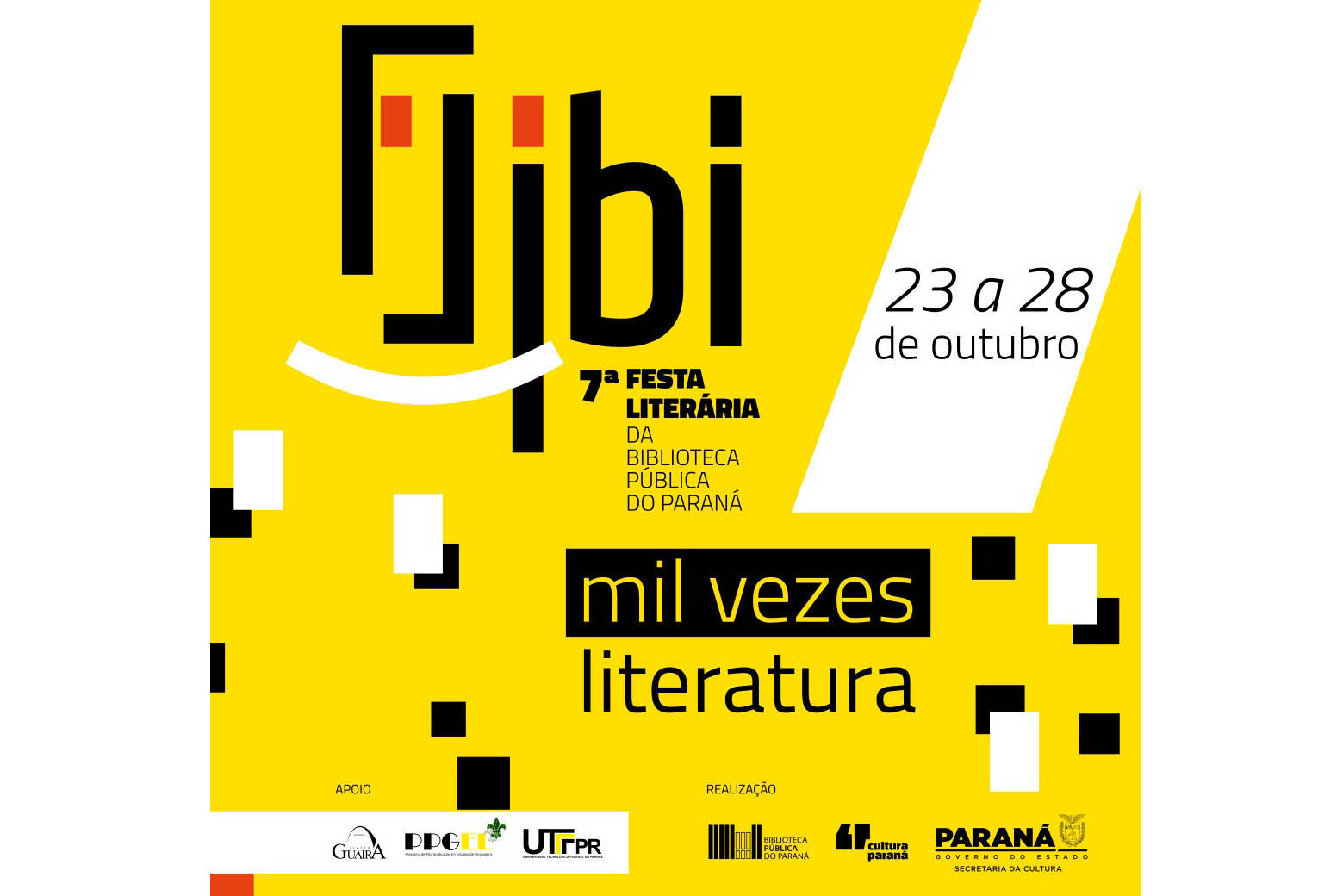 Biblioteca Pública do Paraná anuncia a programação da 7ª edição da Festa Literária (Flibi)
