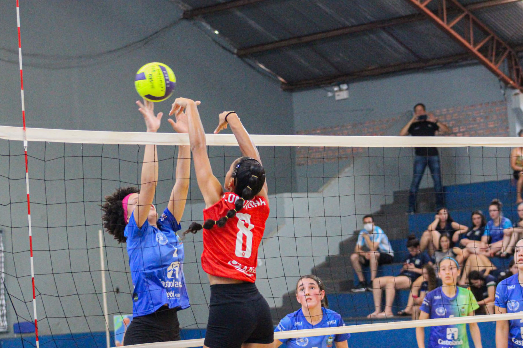 Jogos da Juventude: vôlei feminino vence segundo jogo e vai