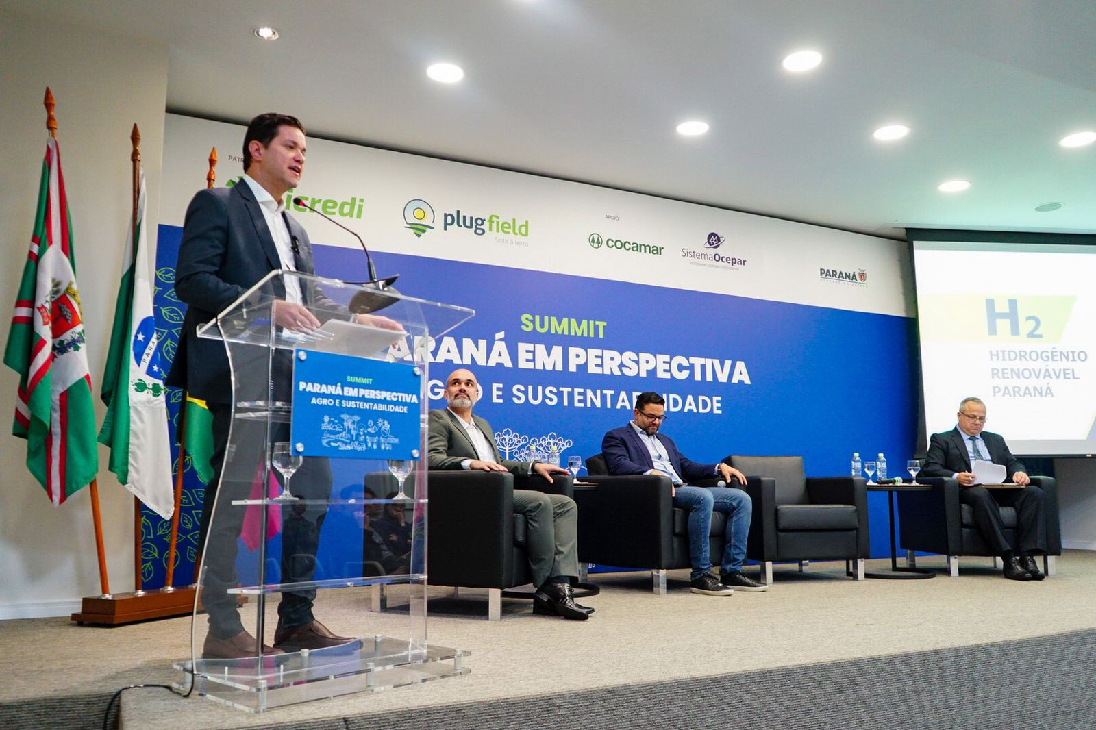 Produção de hidrogênio renovável com uso de biomassa é abordado em encontro no Paraná