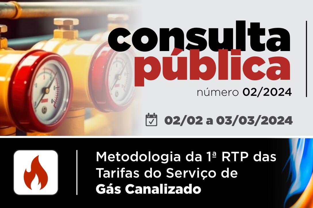 Agepar abre consulta pública sobre revisão tarifária do serviço de distribuição de gás canalizado