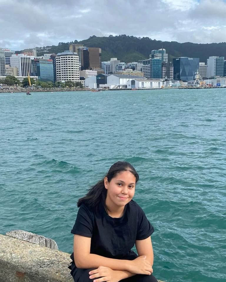 Júlia Cristina Olavo de Oliveira, 15 anos, estudante da cidade de Lindoeste que está em intercâmbio pelo programa Ganhando o Mundo da Secretaria de Estado da Educação na Nova Zelândia.