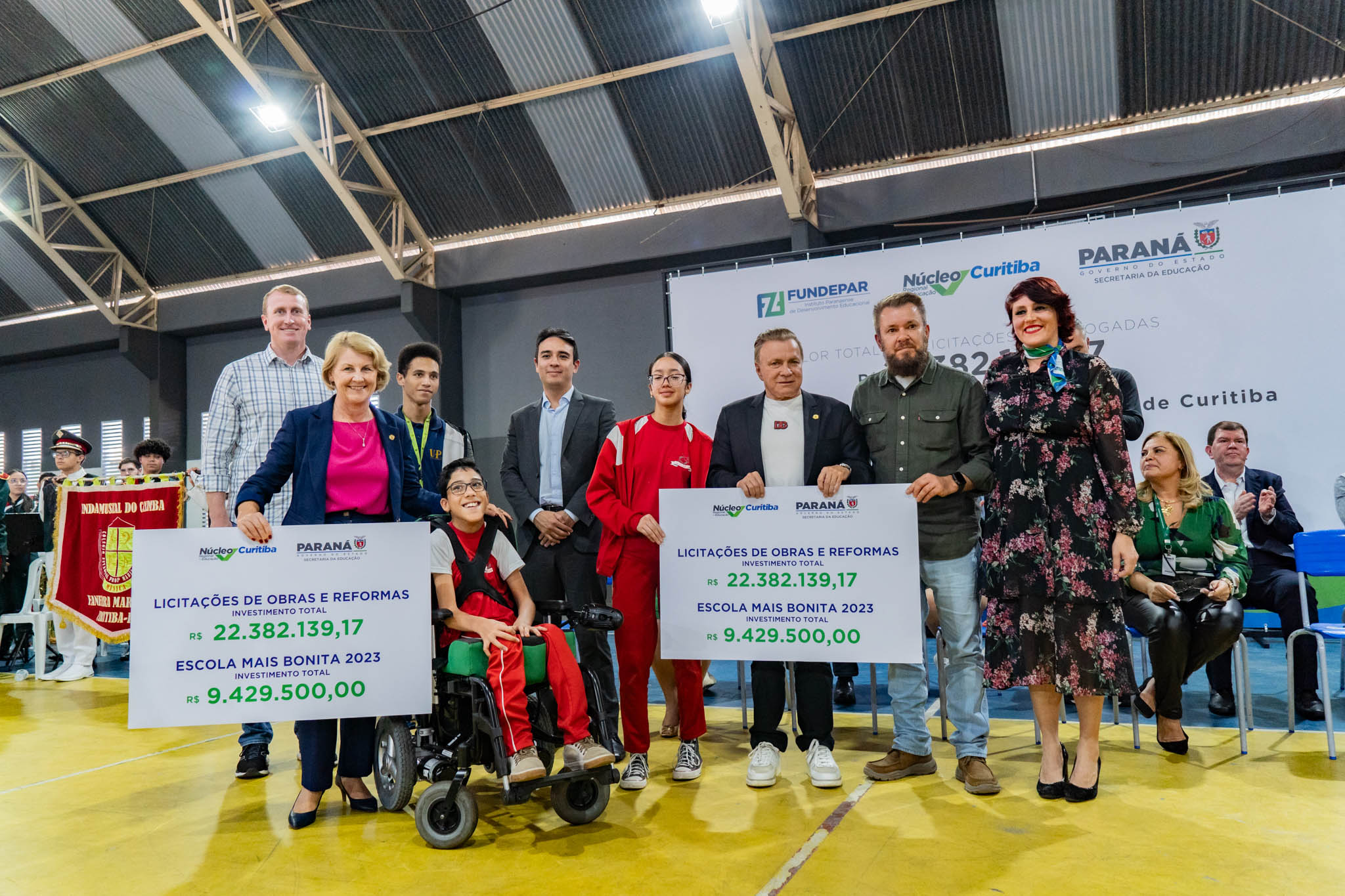 Escolas estaduais em Curitiba receberão R$ 33 milhões em obras e equipamentos