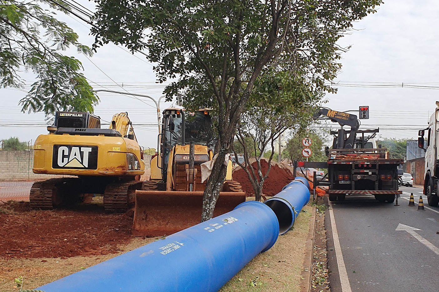   Nova adutora vai melhorar transporte de água para região Oeste de Londrina