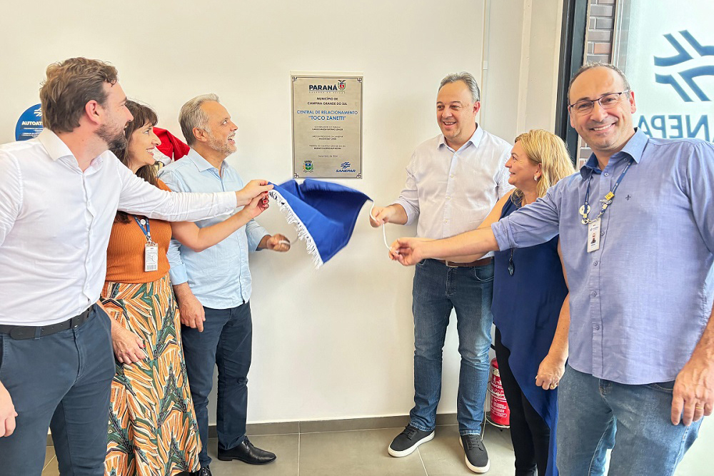 Sanepar inaugura e revitaliza centrais de atendimento