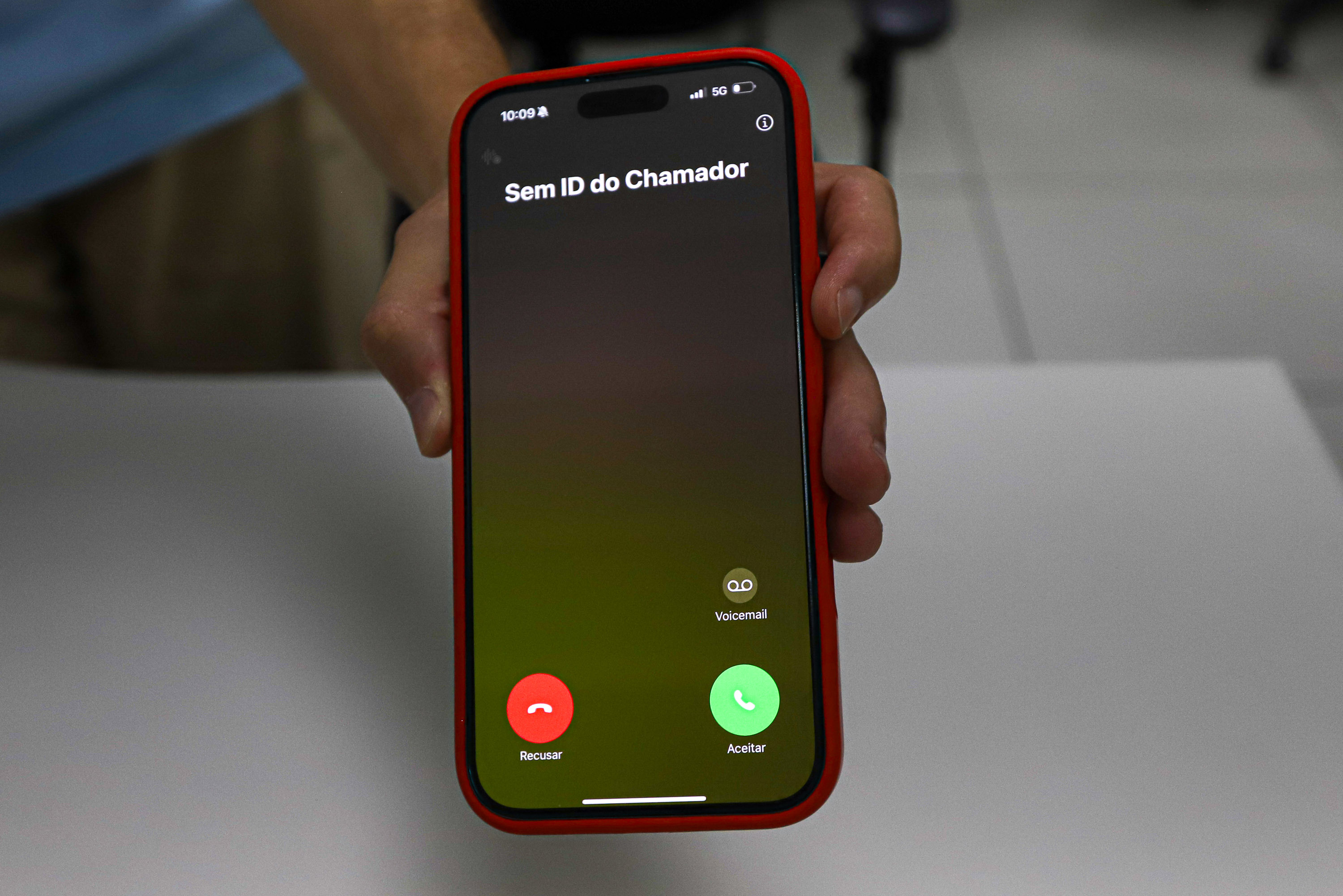 Chamadas de telemarketing