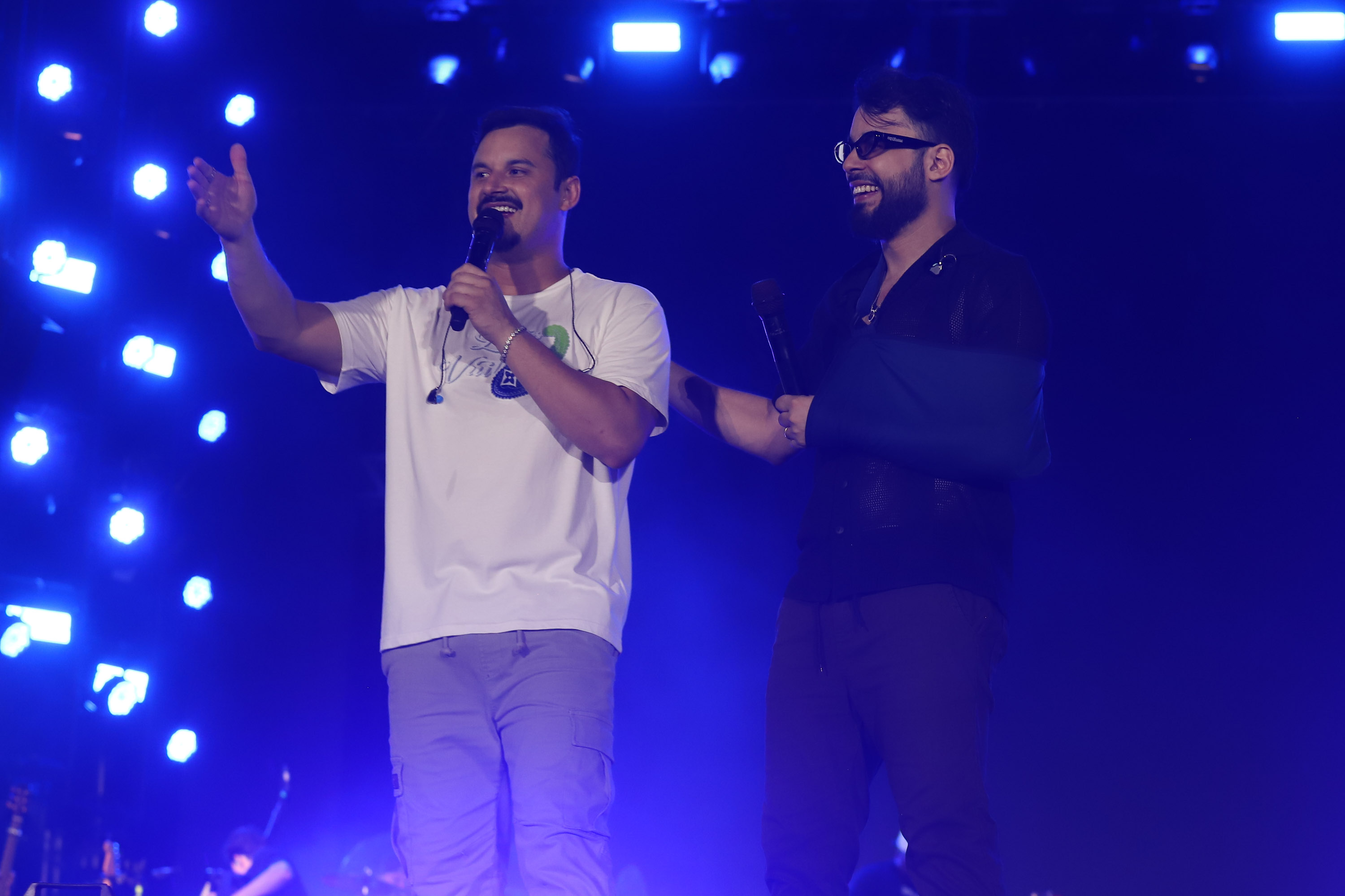 Clayton e Romario no Verao Maior Parana em Matinhos
