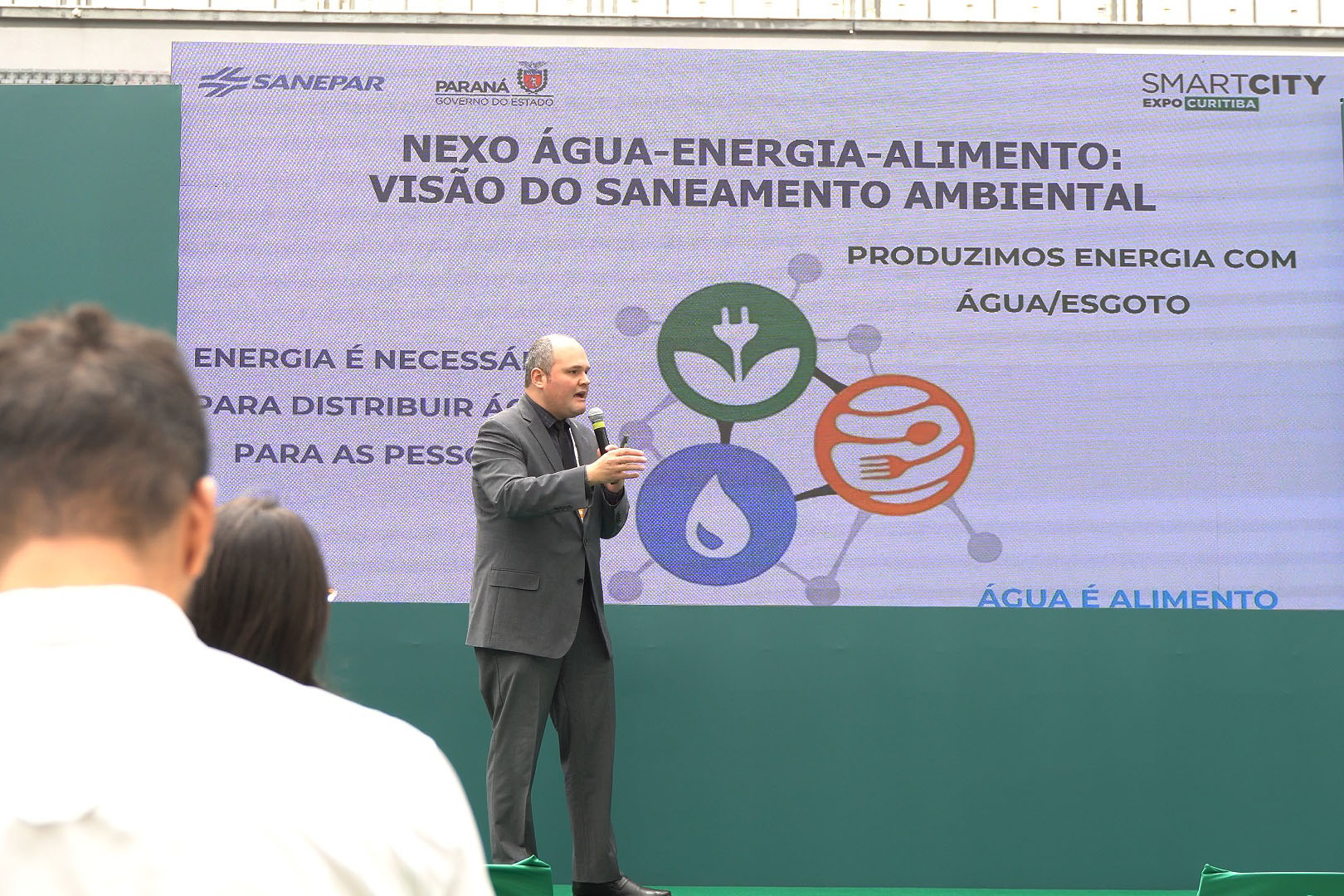 Sanepar destaca inovação e sustentabilidade no Smart City Expo Curitiba
