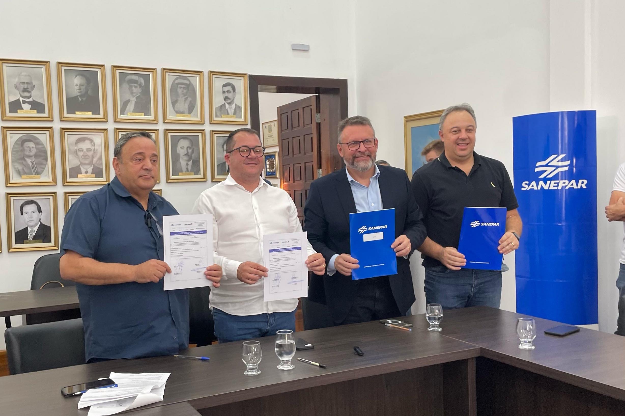 Sanepar e Prefeitura anunciam obra de novo sistema de abastecimento de água para área rural da Lapa