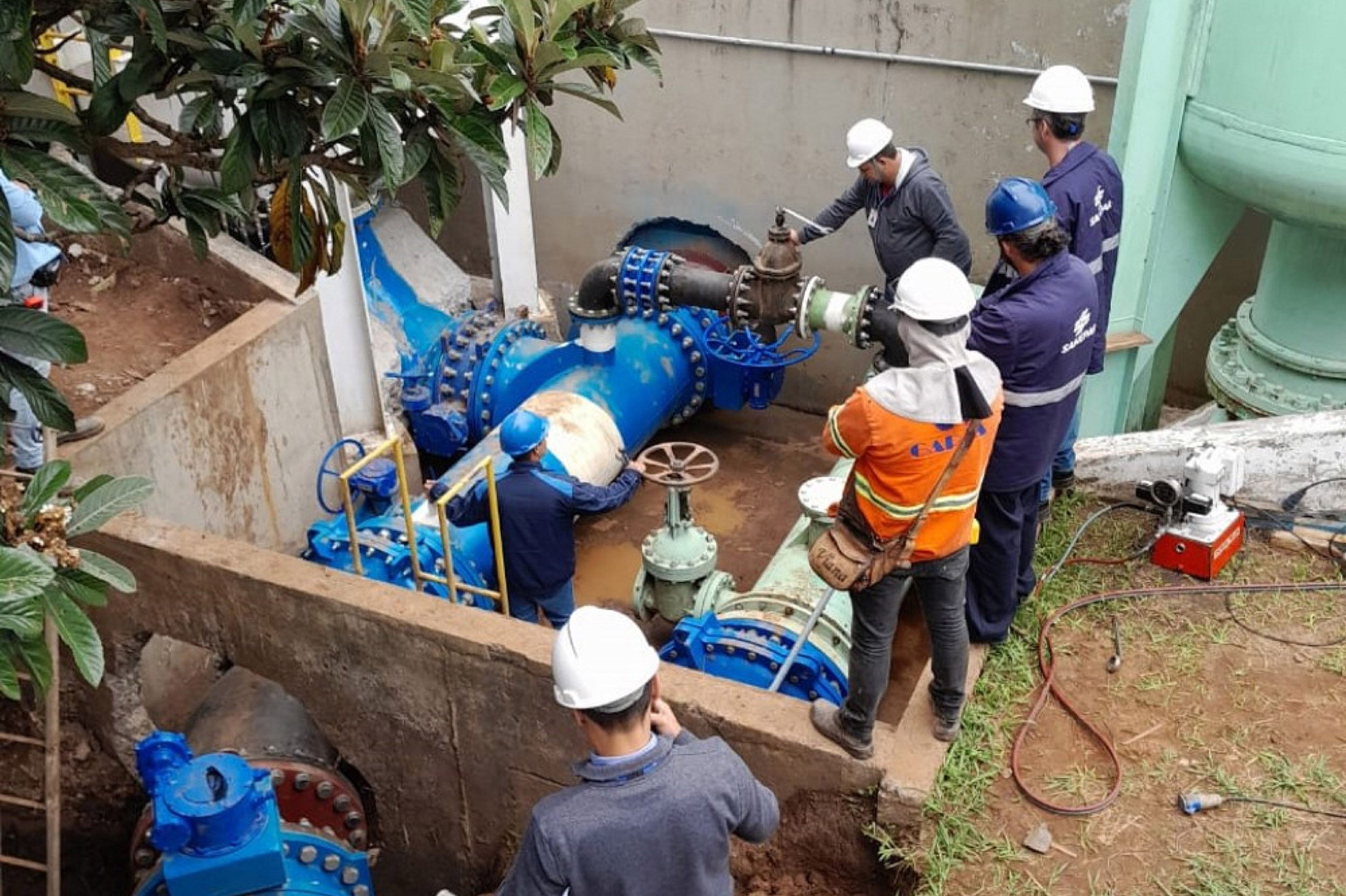 SANEPAR - Entra em operação a nova adutora de água bruta da Sanepar