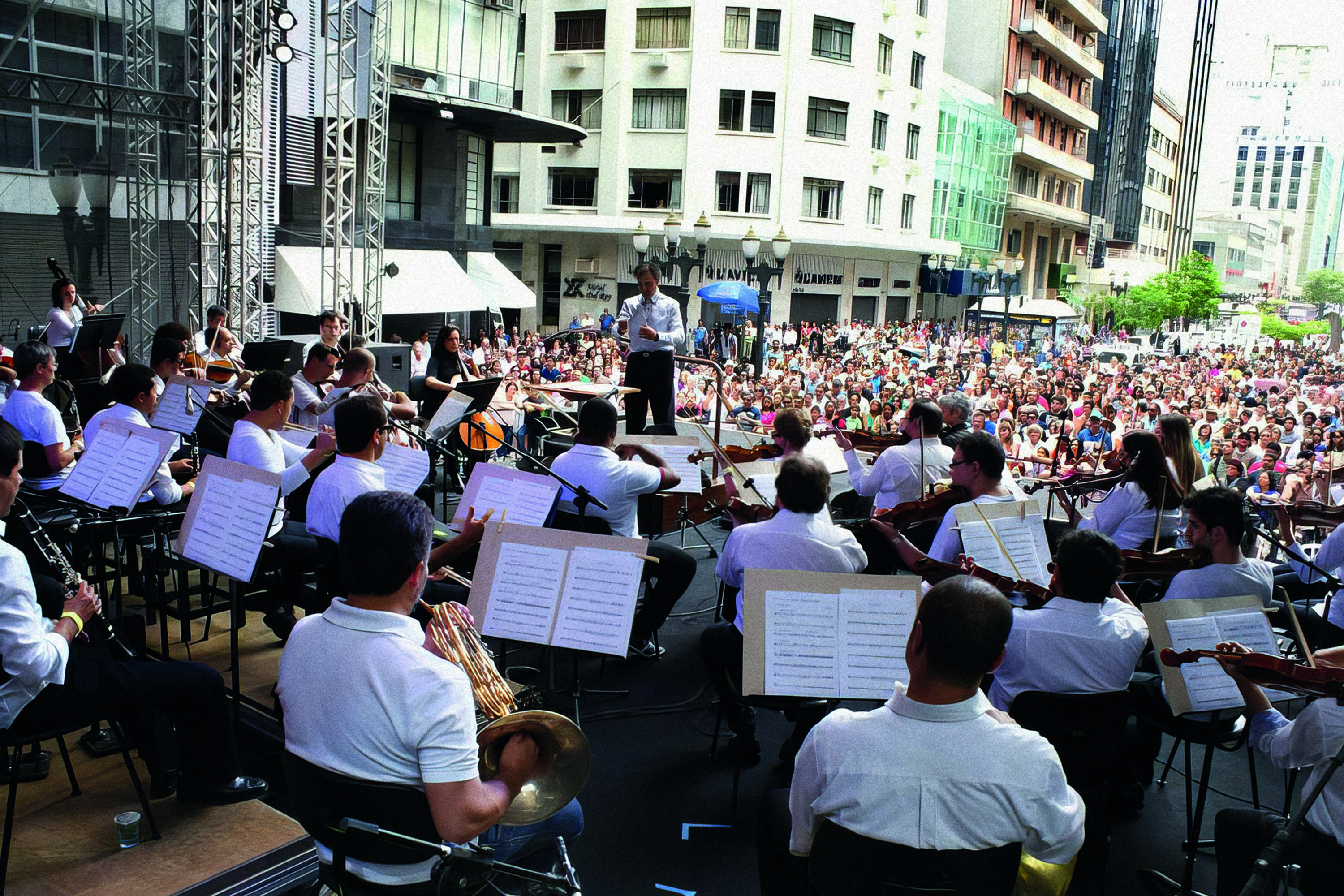 Guaíra para Todos: projeto itinerante democratiza o acesso da população à Orquestra Sinfônica do Paraná