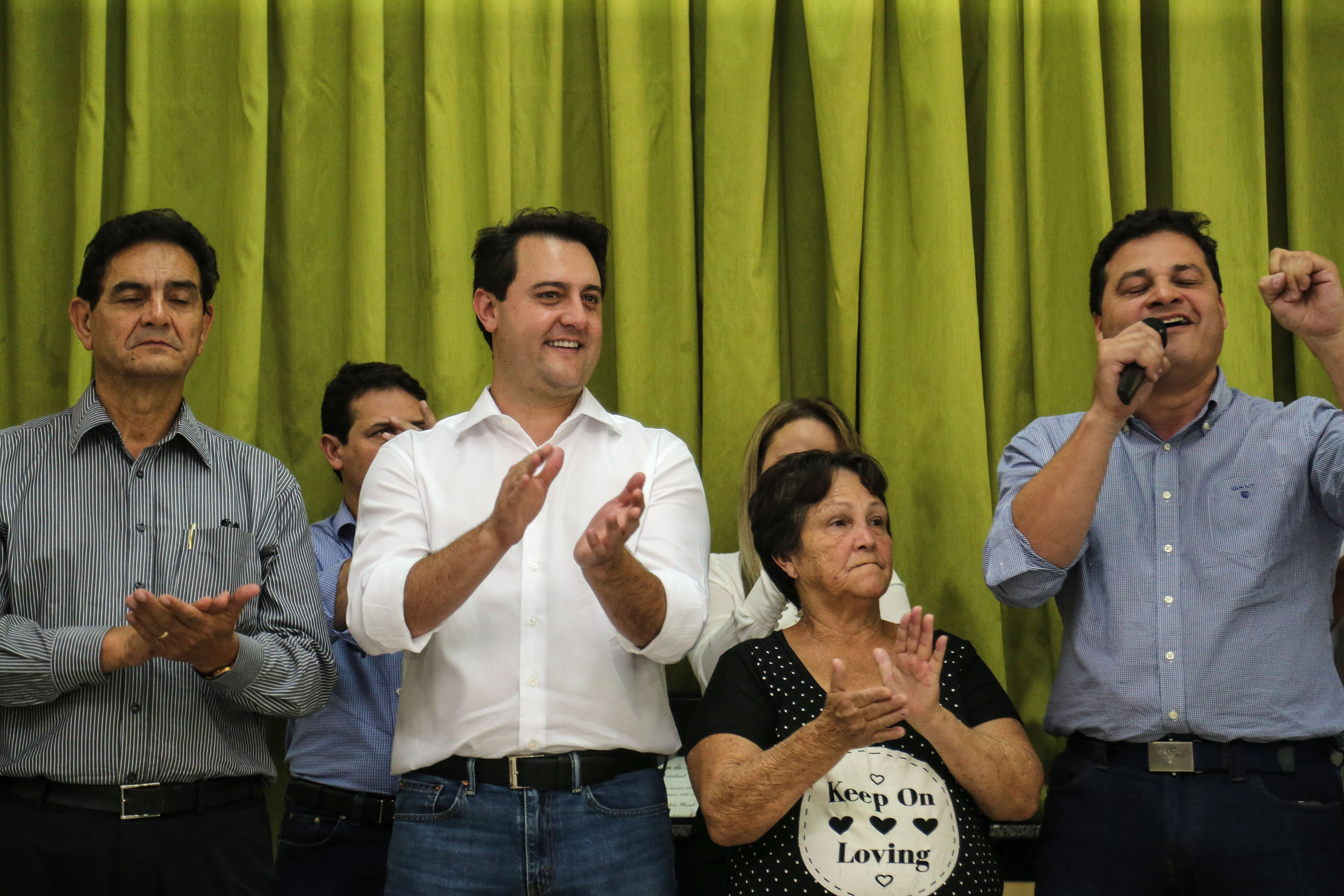 O governador Carlos Massa Ratinho Junior assina ordem de serviço para construção de Escola em Mauá da Serra nesta quarta-feira (10). Londrina, 10/04/2019 - Foto: Geraldo Bubniak/ANPr