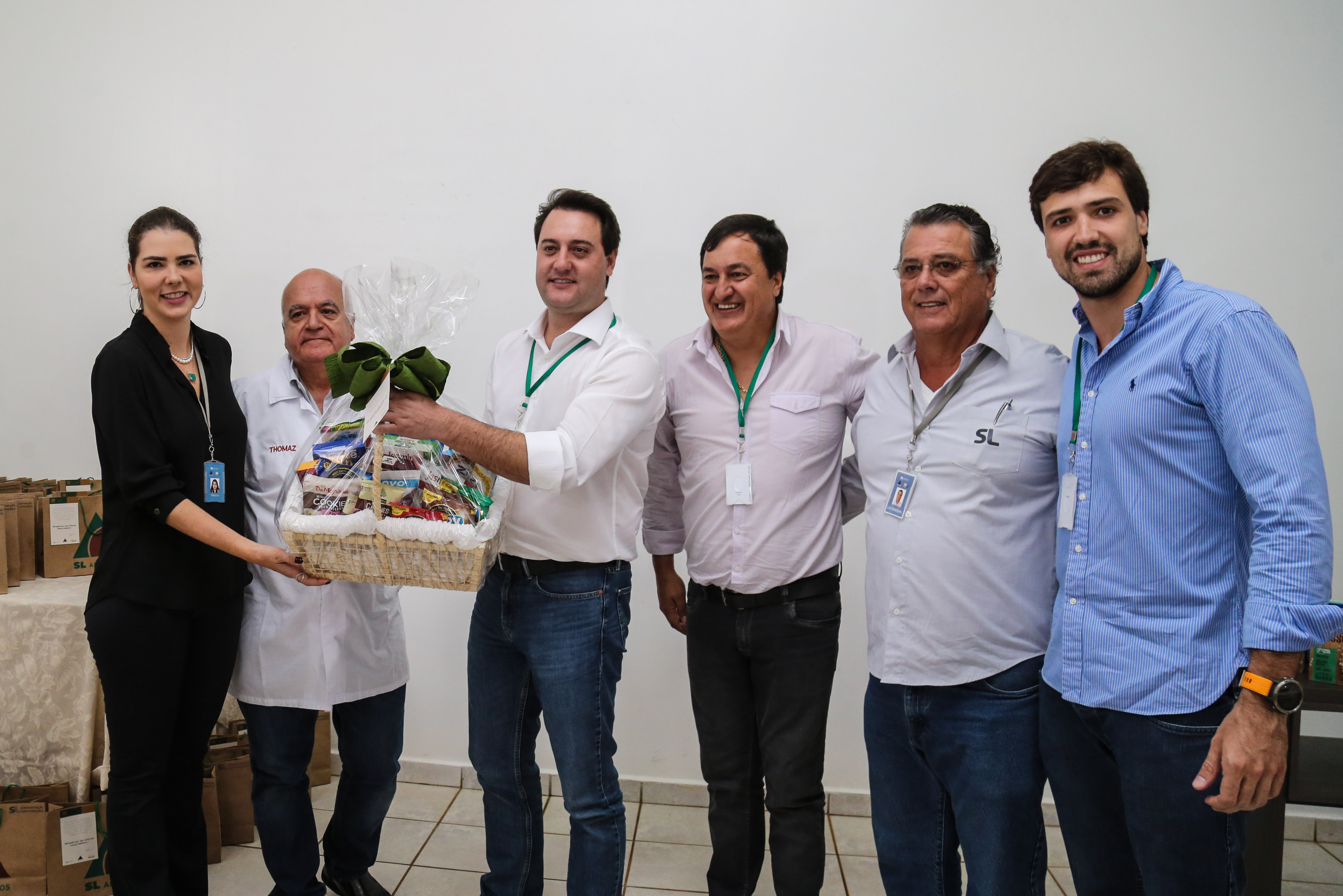 O governador Carlos Massa Ratinho Junior visita a SL Alimentos em Mauá da Serra nesta quarta-feira (10). Londrina, 10/04/2019 - Foto: Geraldo Bubniak/ANPr