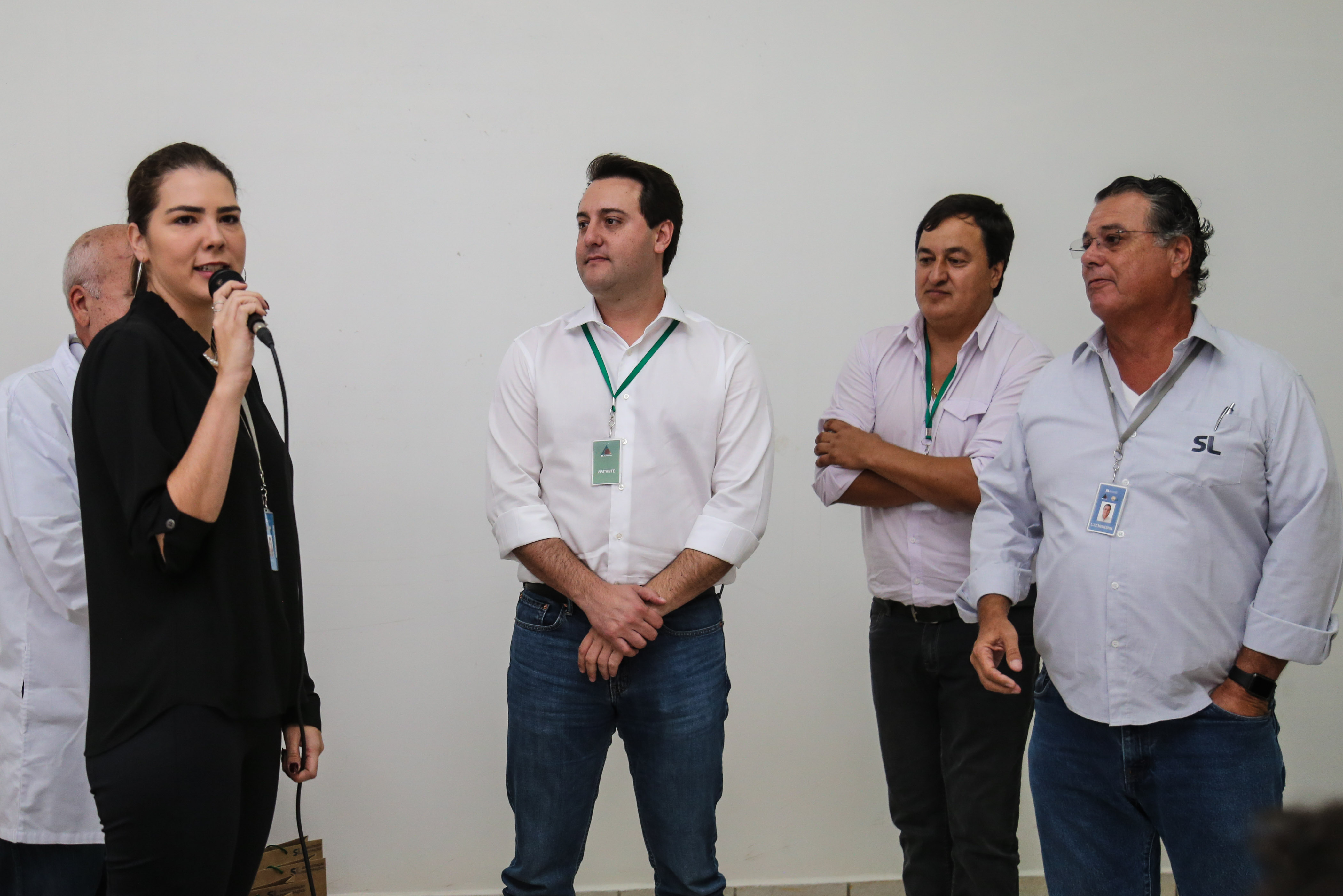 O governador Carlos Massa Ratinho Junior visita a SL Alimentos em Mauá da Serra nesta quarta-feira (10). Londrina, 10/04/2019 - Foto: Geraldo Bubniak/ANPr