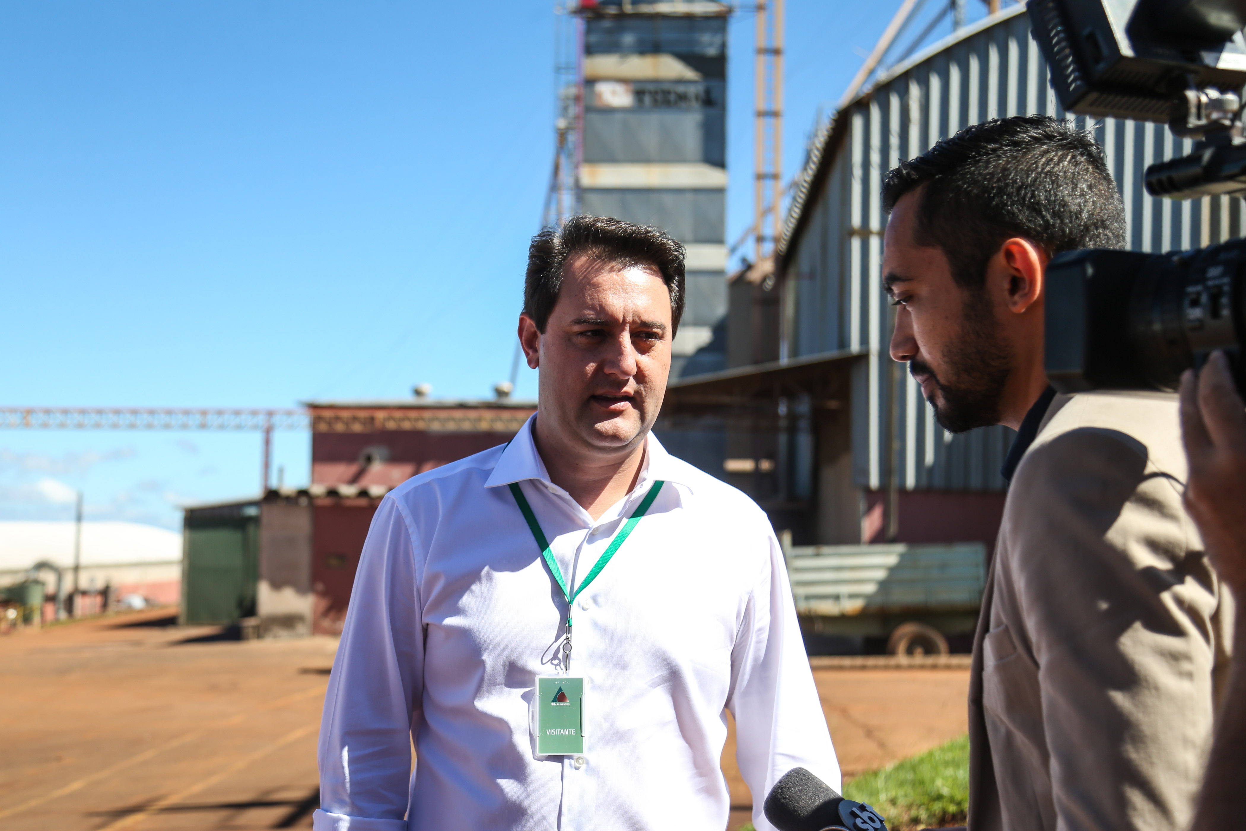 O governador Carlos Massa Ratinho Junior visita a SL Alimentos em Mauá da Serra nesta quarta-feira (10). Londrina, 10/04/2019 - Foto: Geraldo Bubniak/ANPr