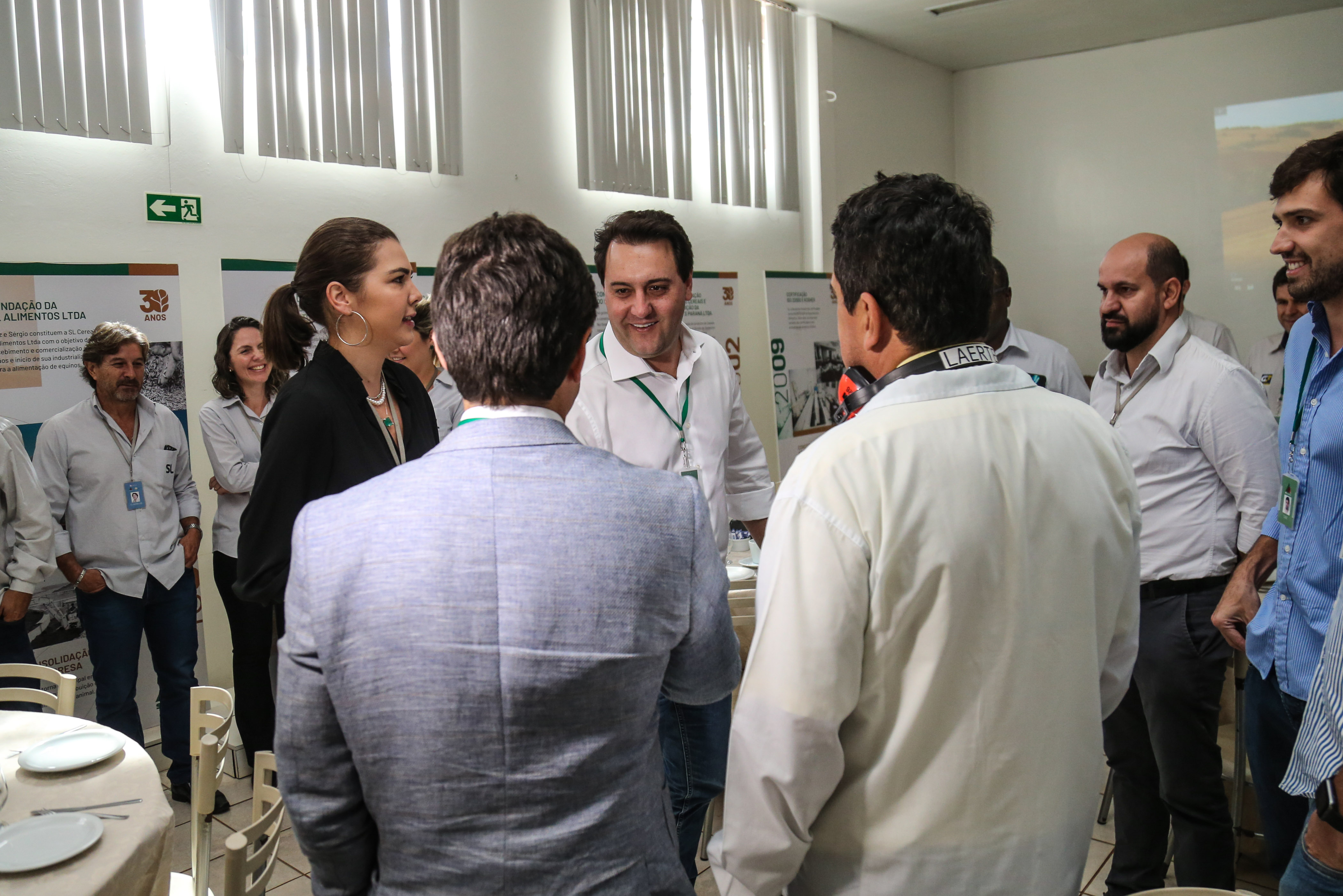 O governador Carlos Massa Ratinho Junior visita a SL Alimentos em Mauá da Serra nesta quarta-feira (10). Londrina, 10/04/2019 - Foto: Geraldo Bubniak/ANPr