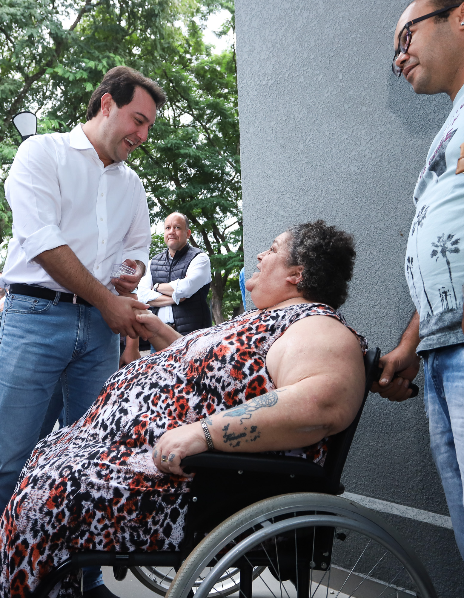 O governador Carlos Massa Ratinho Junior também inaugurou nesta quinta-feira (16) o CMEI José Prestes Neto, no Jardim Alvorada, em Maringá. O prédio de 3 mil metros quadrados tem capacidade para até 500 alunos do berçário ao 5° ano.Foto Rodrigo Felix Leal/ANPr