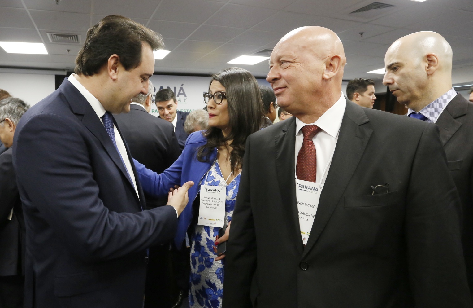 Programa de concessões na área da infraestrutura, projetos de parcerias público-privadas e um ambiente propício para negócios tornam o Paraná o Estado atrativo para investidores. A avaliação é do governador Carlos Massa Ratinho Junior, que abriu nesta terça-feira (21) a segunda edição do Paraná Day. Foto: Arnaldo Alves/ANPr