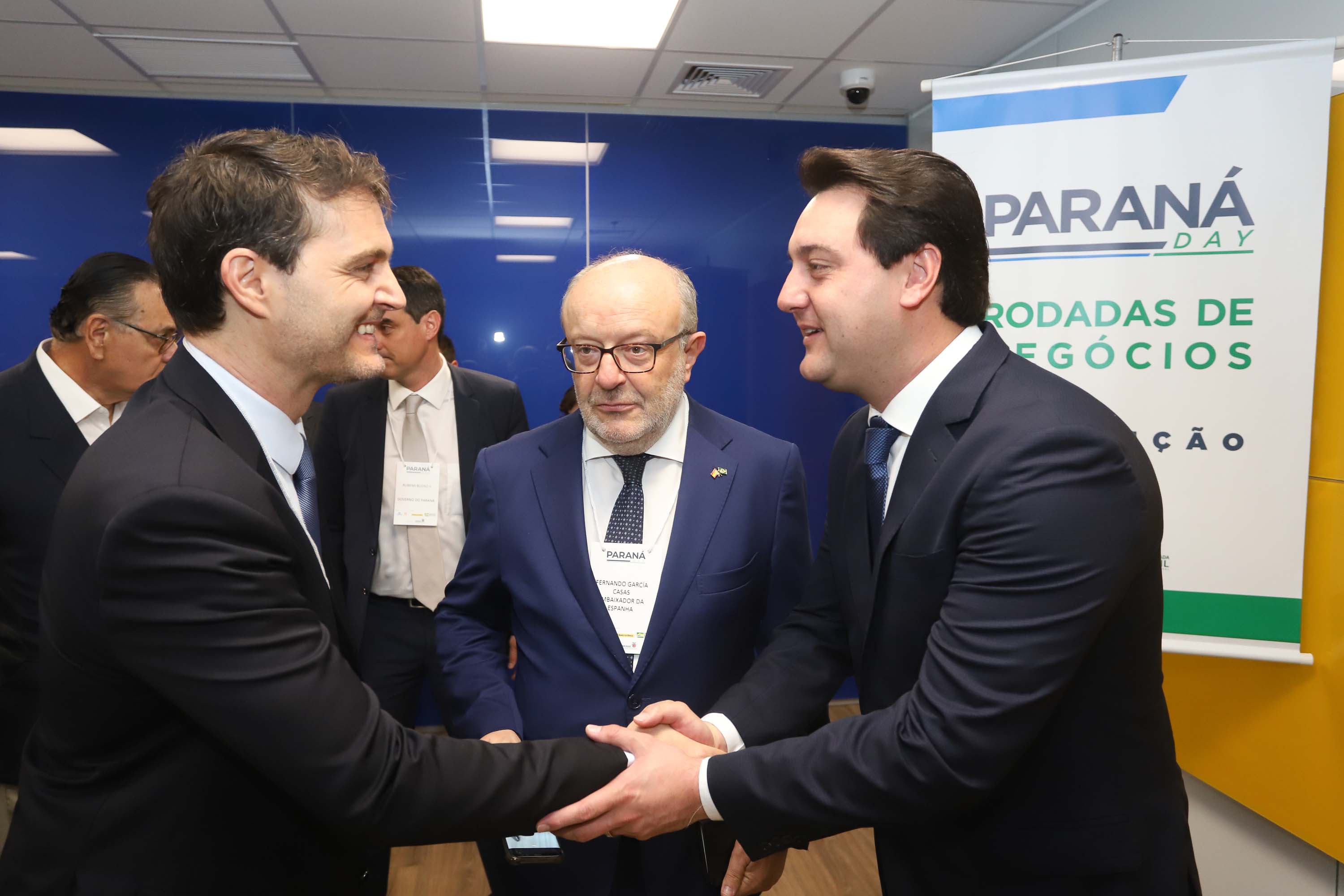 Programa de concessões na área da infraestrutura, projetos de parcerias público-privadas e um ambiente propício para negócios tornam o Paraná o Estado atrativo para investidores. A avaliação é do governador Carlos Massa Ratinho Junior, que abriu nesta terça-feira (21) a segunda edição do Paraná Day.Foto: Rodrigo Felix Leal/ANPr