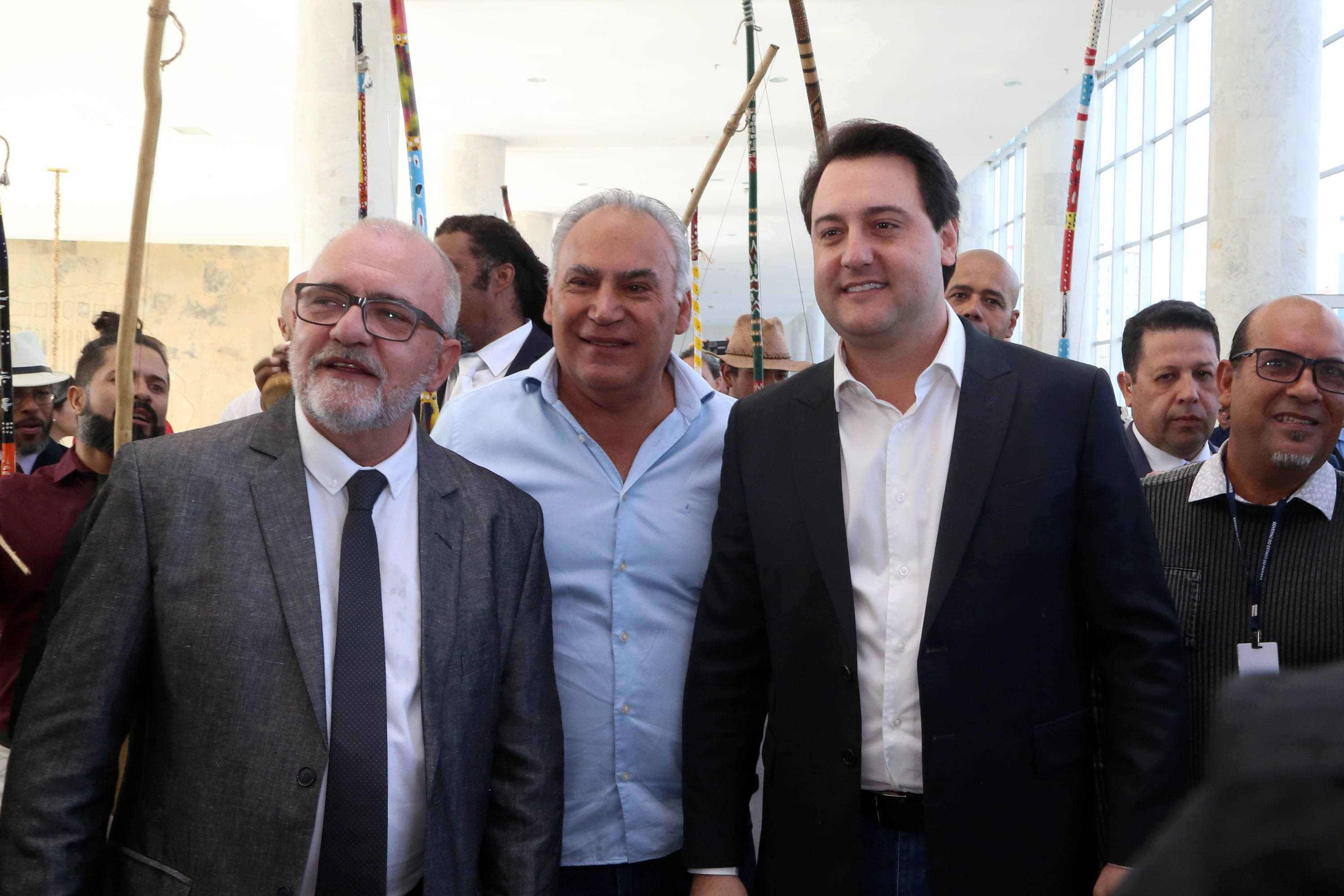 O governador Carlos Massa Ratinho Junior disse nesta quarta-feira (22), no lançamento oficial da Superintendência Geral de Diálogo e Interação Social (Sudis), que o Governo do Paraná está aberto ao diálogo e vai trabalhar diariamente para atender as demandas de todos os setores da sociedade, principalmente dos mais necessitados, em respeito ao compromisso com a construção de um Estado moderno e protetivo.Foto: Gilson Abreu/ANPr