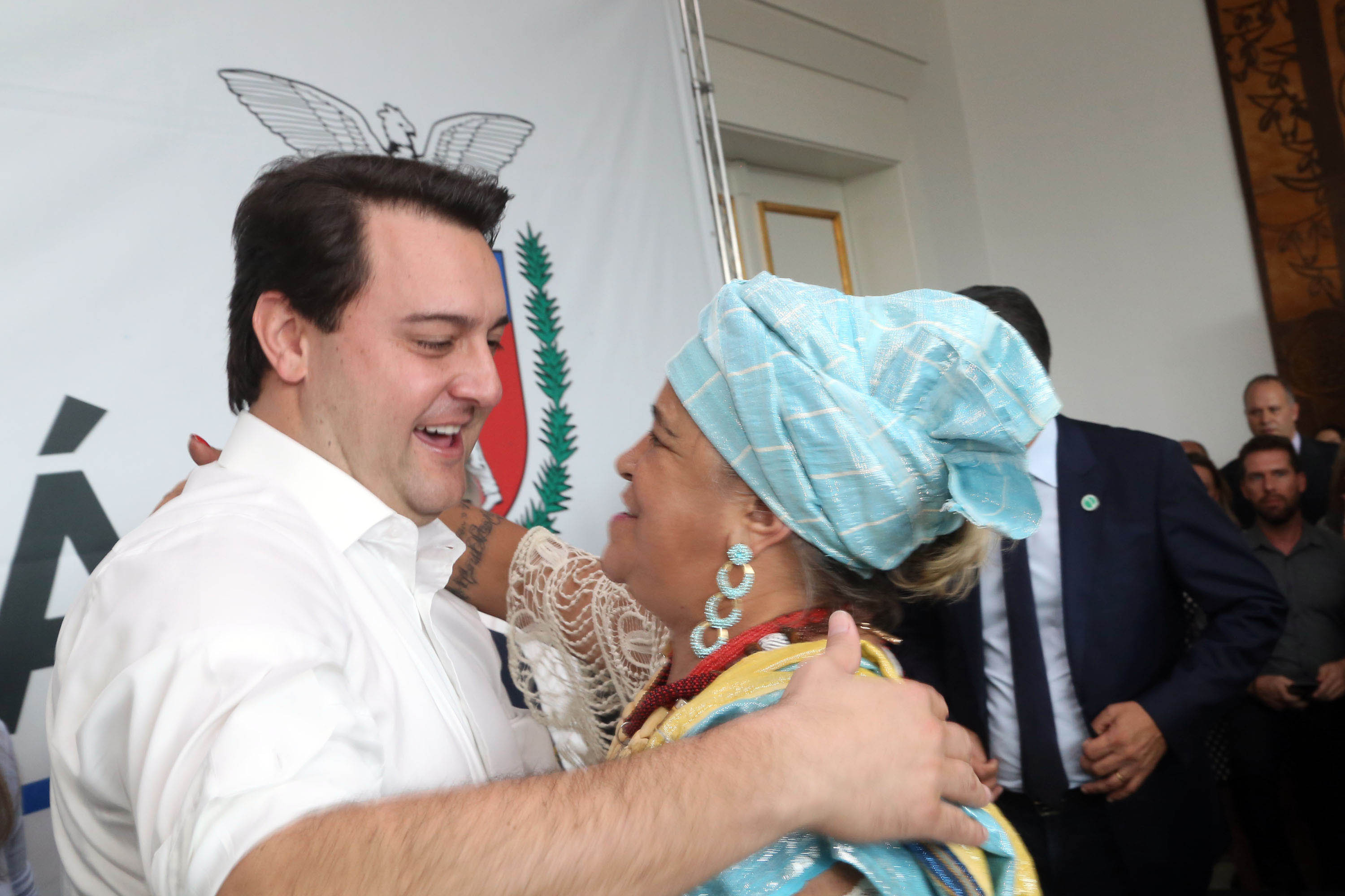 O governador Carlos Massa Ratinho Junior disse nesta quarta-feira (22), no lançamento oficial da Superintendência Geral de Diálogo e Interação Social (Sudis), que o Governo do Paraná está aberto ao diálogo e vai trabalhar diariamente para atender as demandas de todos os setores da sociedade, principalmente dos mais necessitados, em respeito ao compromisso com a construção de um Estado moderno e protetivo.Foto: Gilson Abreu/ANPr