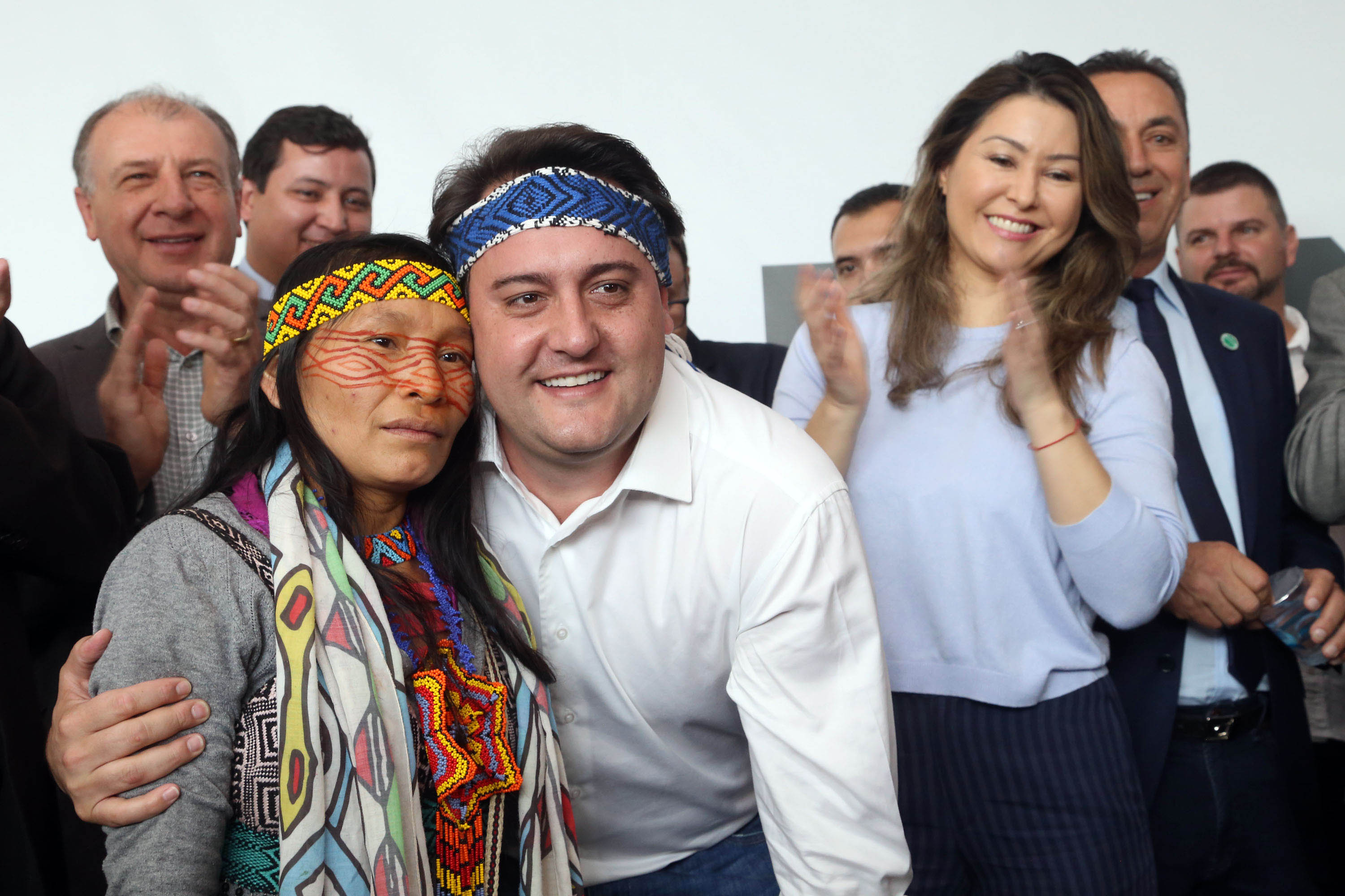 O governador Carlos Massa Ratinho Junior disse nesta quarta-feira (22), no lançamento oficial da Superintendência Geral de Diálogo e Interação Social (Sudis), que o Governo do Paraná está aberto ao diálogo e vai trabalhar diariamente para atender as demandas de todos os setores da sociedade, principalmente dos mais necessitados, em respeito ao compromisso com a construção de um Estado moderno e protetivo.Foto: Gilson Abreu/ANPr