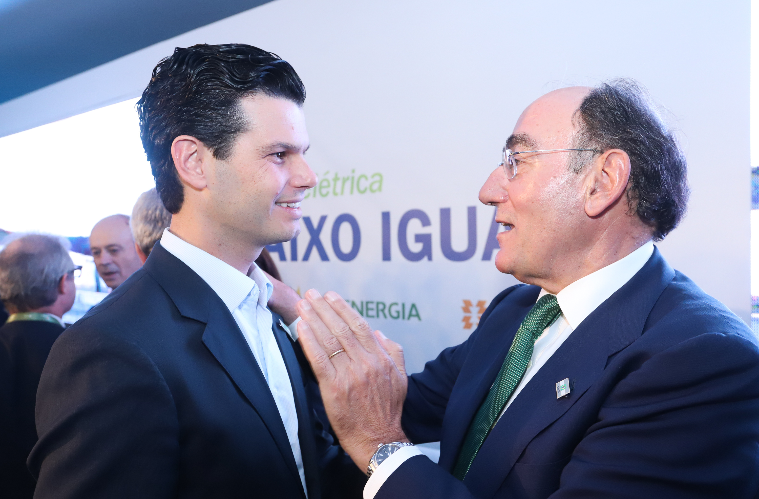 A Usina Hidrelétrica Baixo Iguaçu, último aproveitamento energético do Rio Iguaçu, foi inaugurada nesta quinta-feira (23) em Capanema, no Sudoeste do Estado. O empreendimento foi construído por um consórcio formado pela Copel e a Neonergia e recebeu investimento de R$ 2,3 bilhões. Foto: Rodrigo Felix Leal/ANPr
