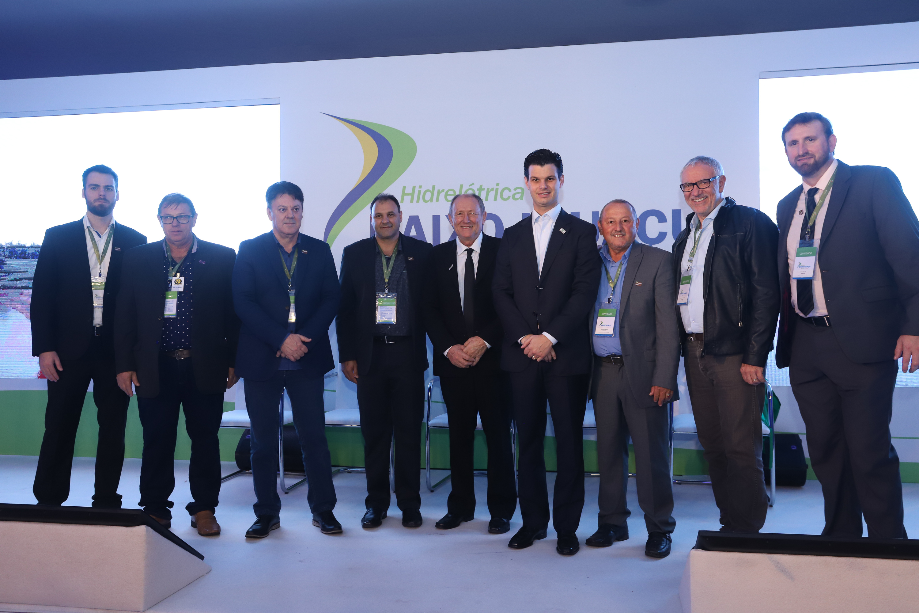 A Usina Hidrelétrica Baixo Iguaçu, último aproveitamento energético do Rio Iguaçu, foi inaugurada nesta quinta-feira (23) em Capanema, no Sudoeste do Estado. O empreendimento foi construído por um consórcio formado pela Copel e a Neonergia e recebeu investimento de R$ 2,3 bilhões. Foto: Rodrigo Felix Leal/ANPr