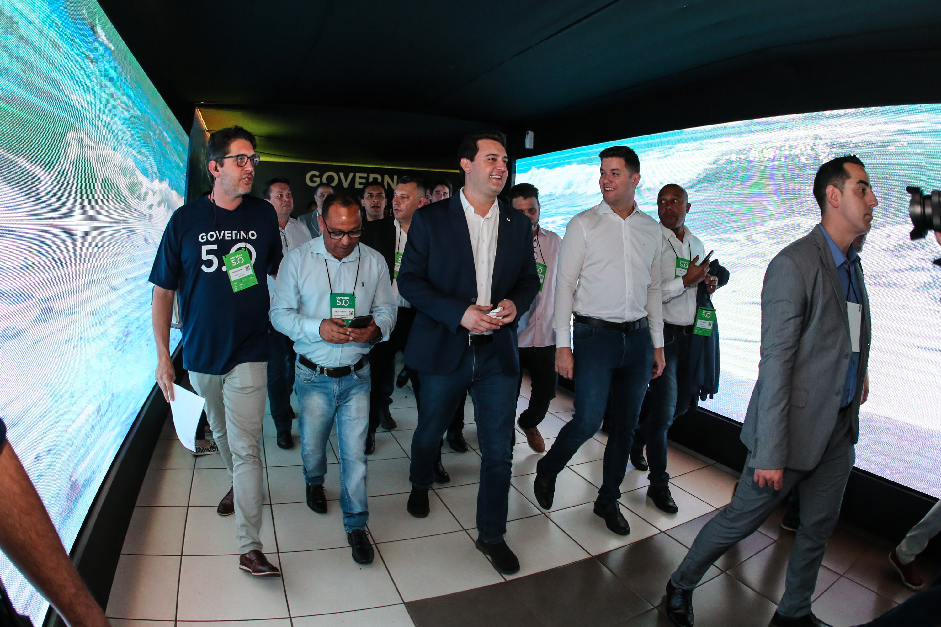 O governador Carlos Massa Ratinho Junior faz a abertura nesta quinta-feira (31), do encontro de capacitação Governo 5.0 no Hotel Rafain Palace & Convention, em Foz do Iguaçu. Foz do Iguaçu, 17/10/2019 - Foto: Geraldo Bubniak/AEN
