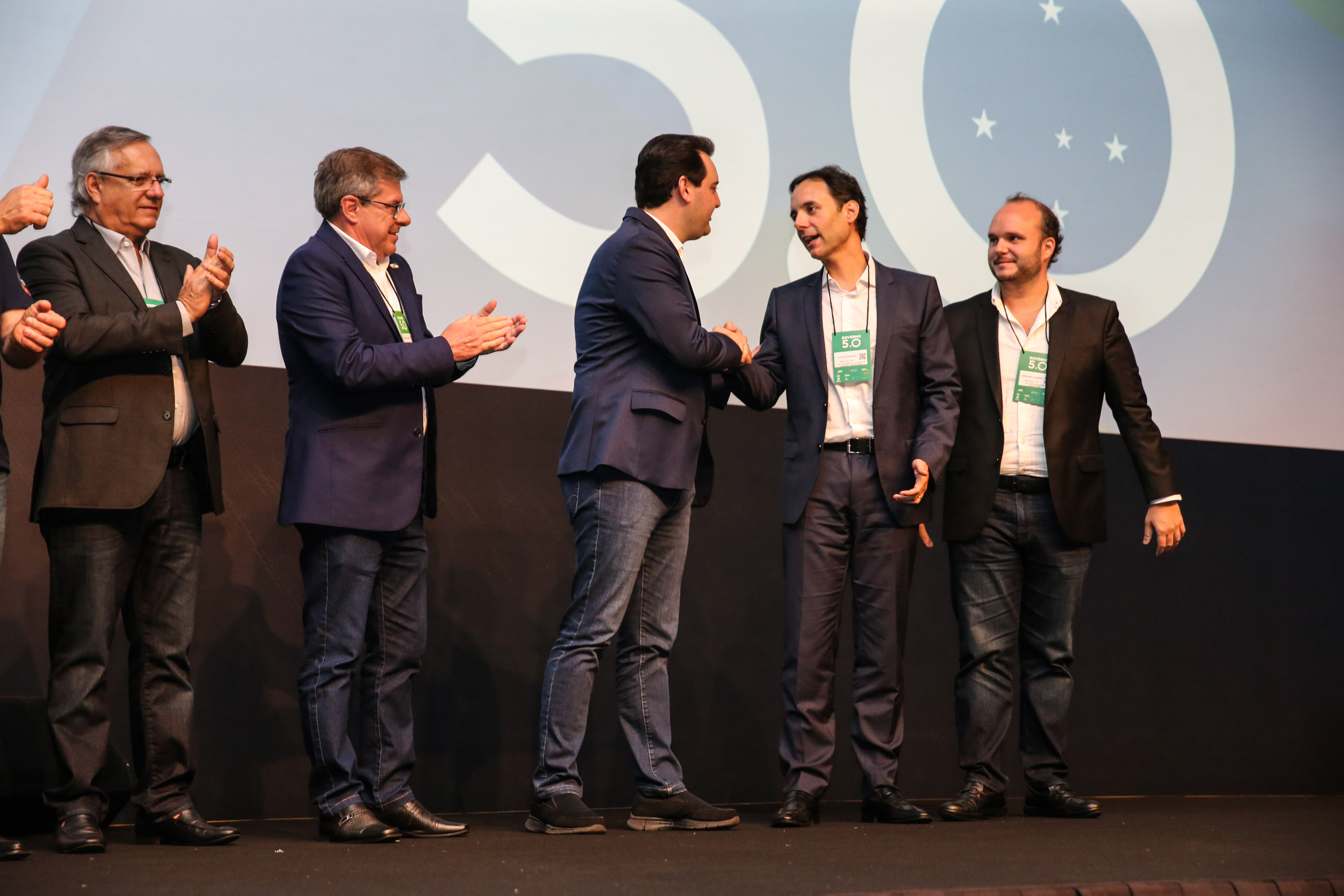 O governador Carlos Massa Ratinho Junior faz a abertura nesta quinta-feira (31), do encontro de capacitação Governo 5.0 no Hotel Rafain Palace & Convention, em Foz do Iguaçu. Foz do Iguaçu, 17/10/2019 - Foto: Geraldo Bubniak/AEN