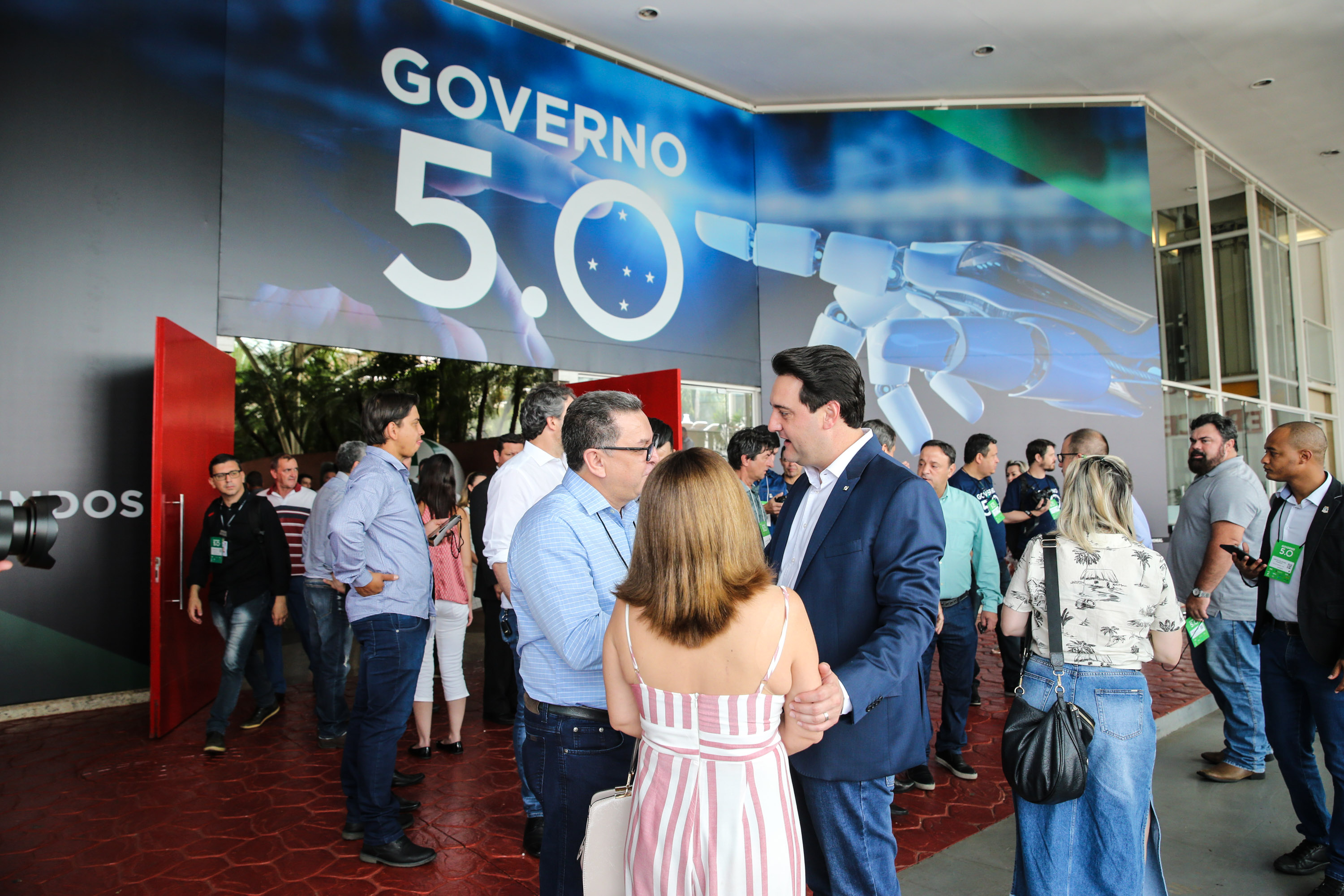O governador Carlos Massa Ratinho Junior faz a abertura nesta quinta-feira (31), do encontro de capacitação Governo 5.0 no Hotel Rafain Palace & Convention, em Foz do Iguaçu. Foz do Iguaçu, 17/10/2019 - Foto: Geraldo Bubniak/AEN