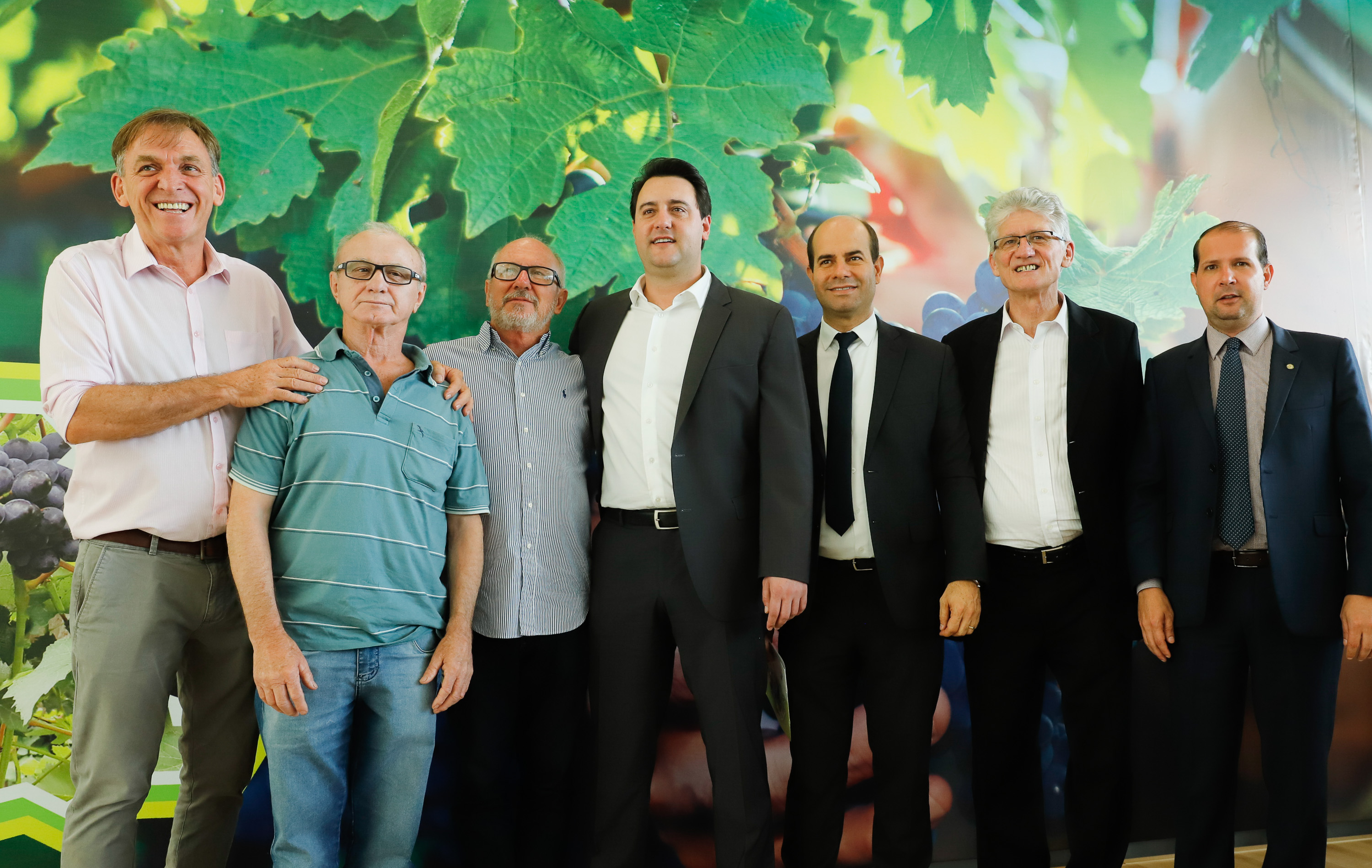 O governador Carlos Massa Ratinho Junior lançou nesta terça-feira (26), no Palácio Iguaçu, o programa Revitis, destinado a estimular a produção de uvas no Paraná. Iniciativa inédita no Estado, o programa está apoiado em quatro eixos: incentivo para a produção, reorganização da comercialização, desenvolvimento do turismo e apoio à agroindústria.
